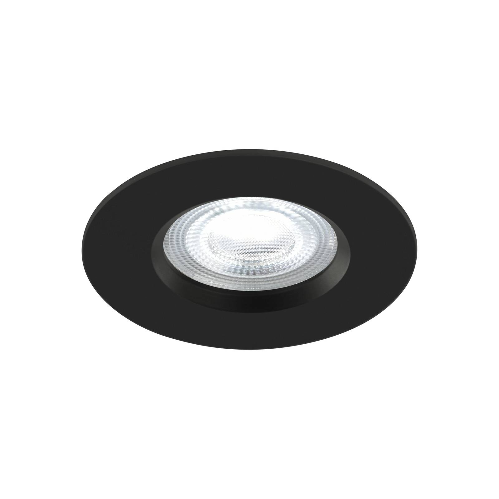 Nordlux LED-Einbauleuchte Don Smart, 3er-Set, schwarz