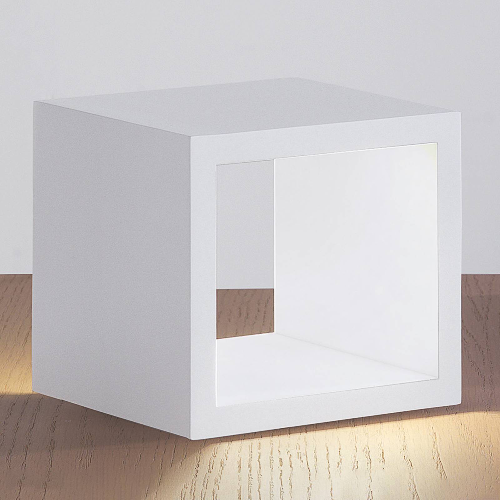 ICONE Cubò - LED-Tischleuchte, weiß