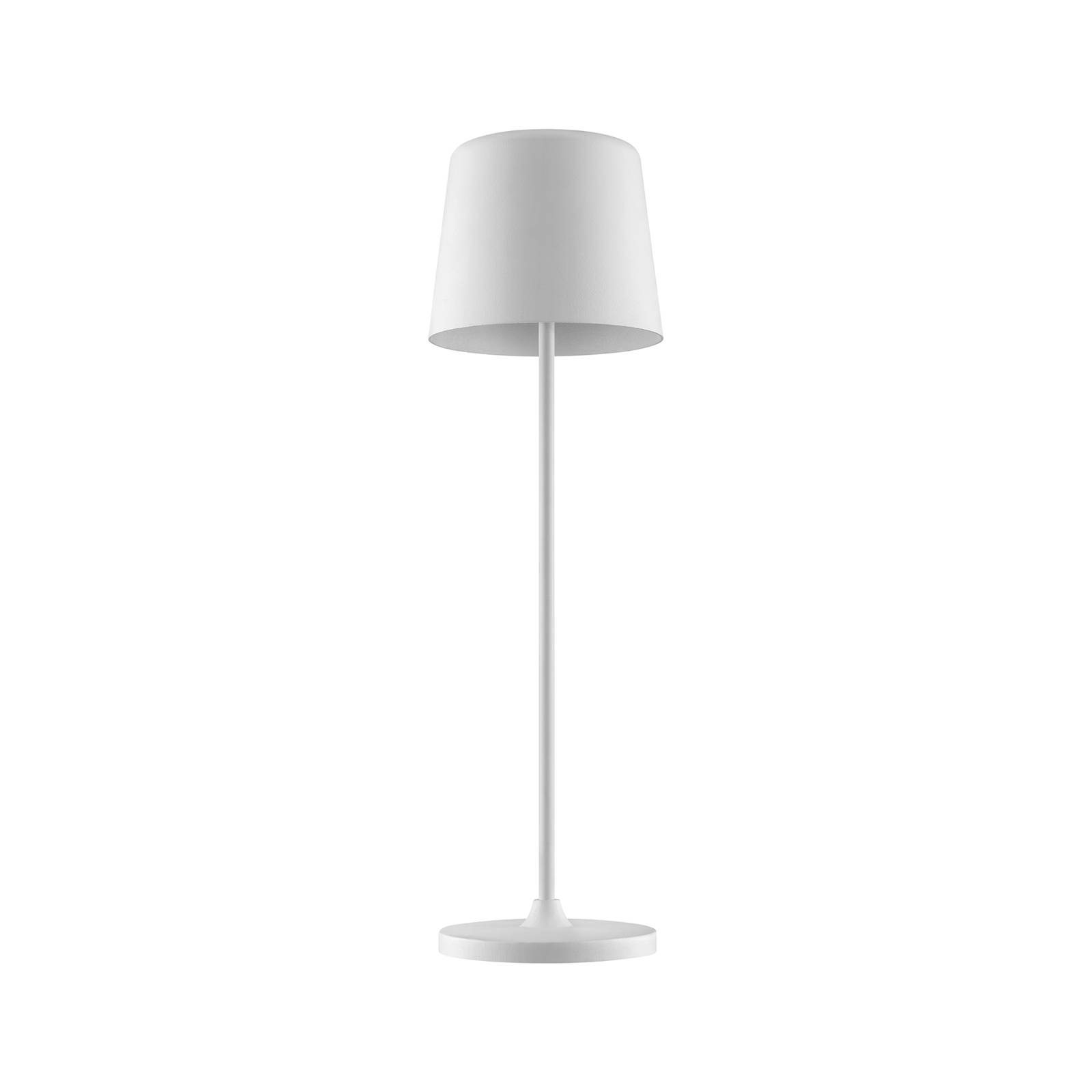 Brilliant LED-Akku-Tischlampe Kaami, dimmbar weiß matt