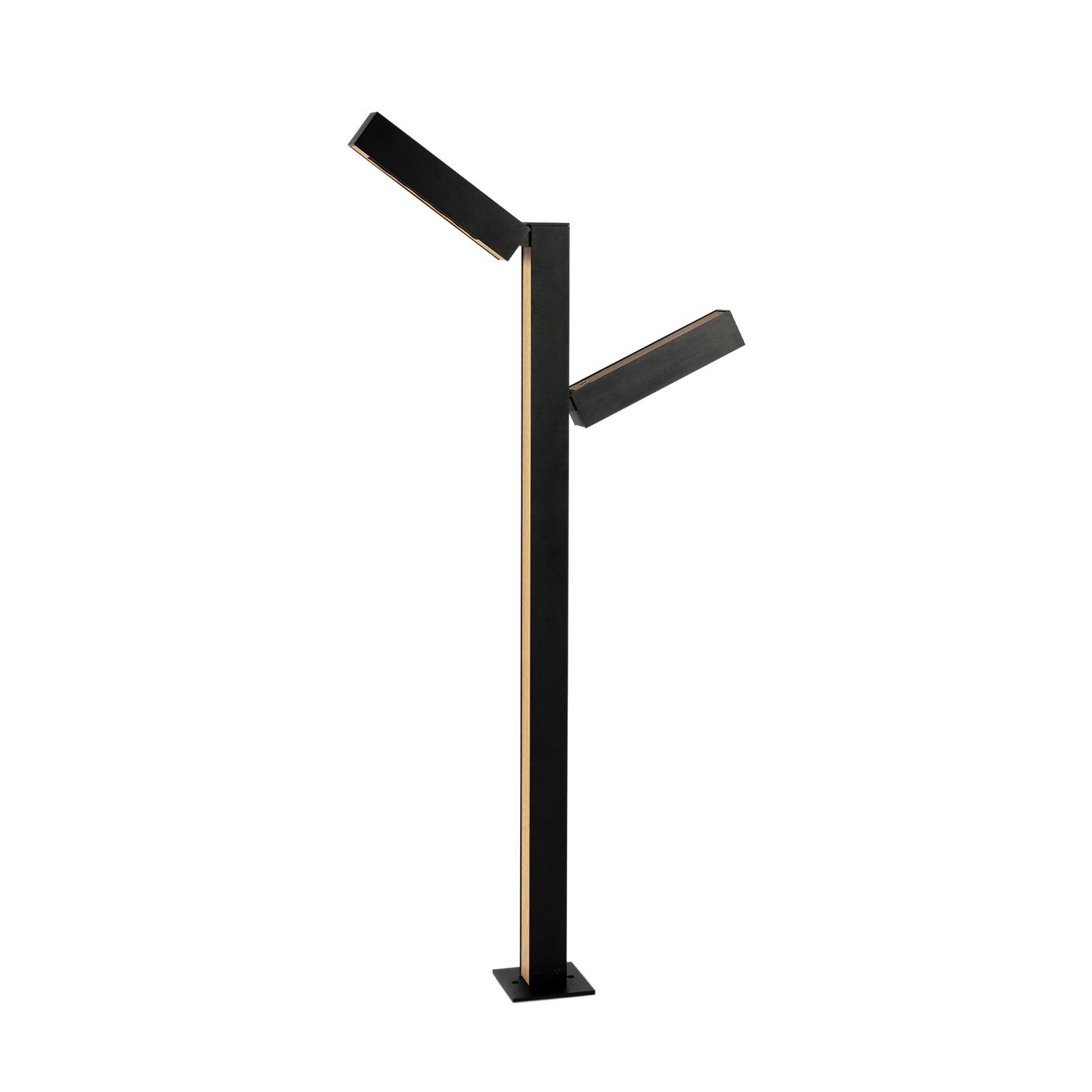 Lucande Taskalin LED-Wegeleuchte, 2-flammig, 90 cm