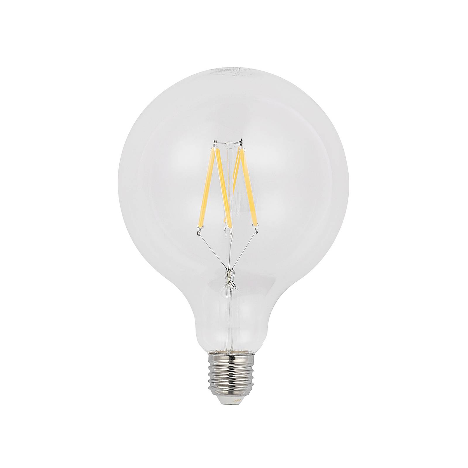 Arcchio LED-Lampe E27 8W 2.700K G125 Globe, Filament, klar