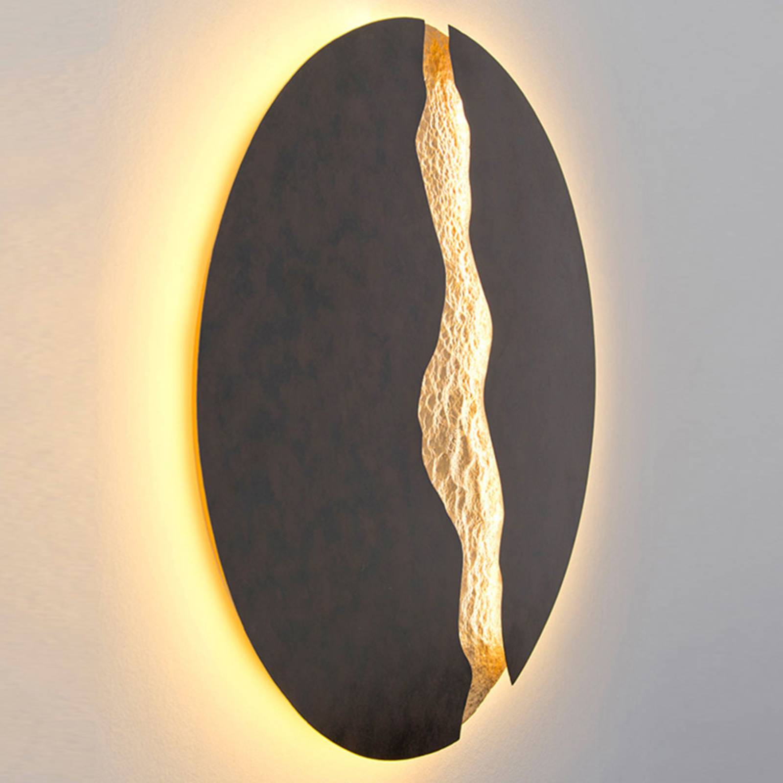 Holländer LED-Wandlampe Lava, Ø 80 cm