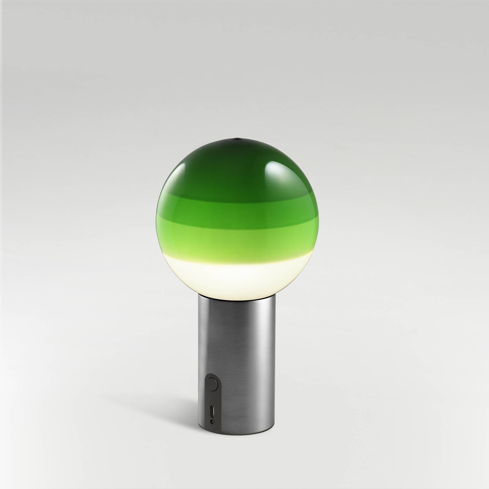 MARSET Dipping Light Akku-Tischlampe grün/grafit