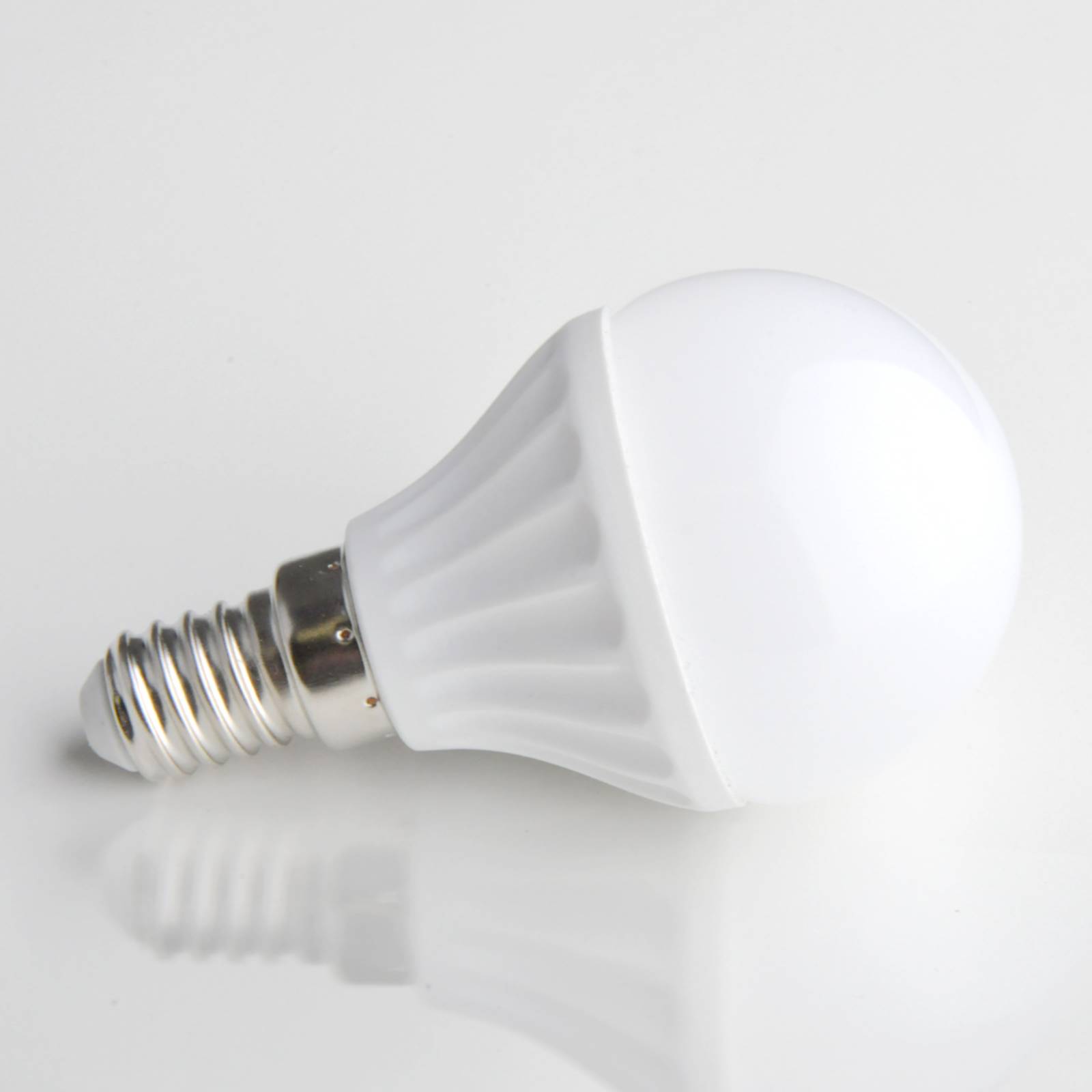 LINDBY E14 4W 830 LED-Lampe in Tropfenform matt