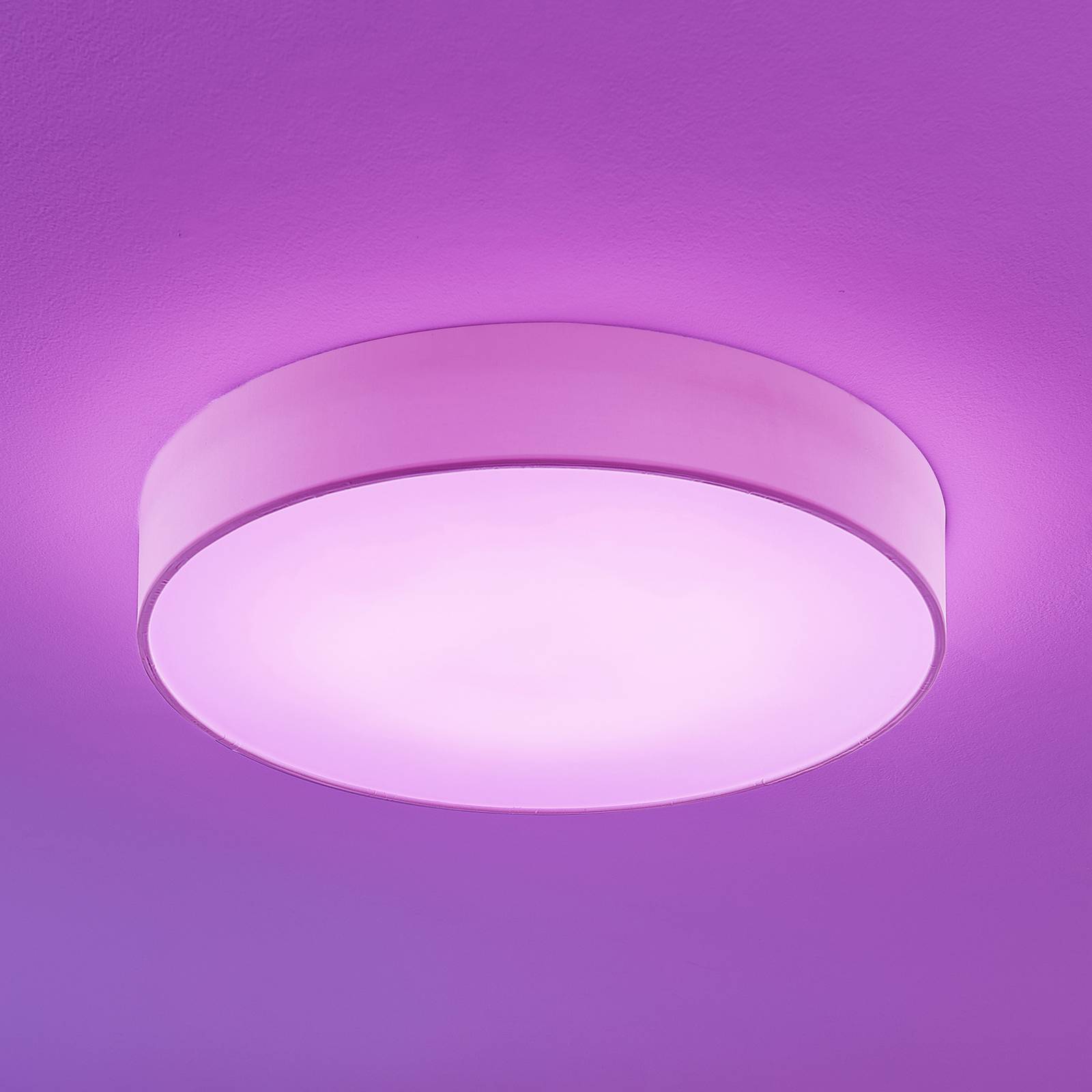 LUCANDE LED-RGB-Deckenlampe Ajai 3.000-5.000K WiZ App 60cm