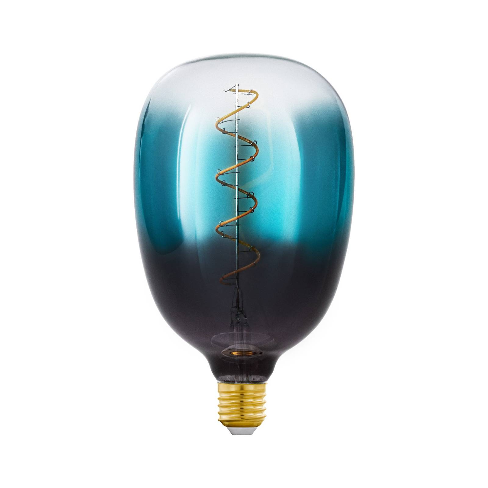 EGLO LED-Lampe E27 4W T120 2.000K Filament blau dim