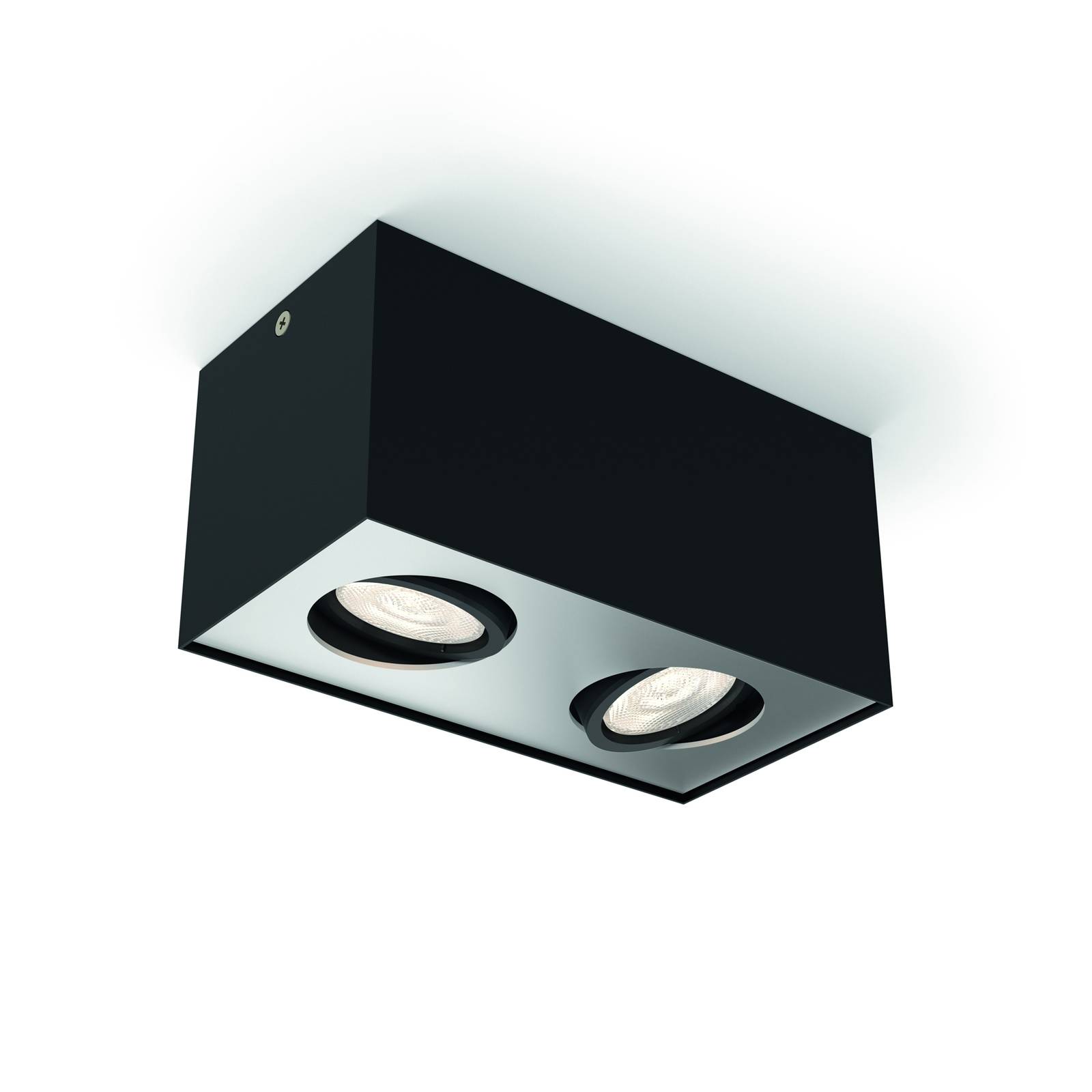 Philips myLiving Box LED-Spot zweiflammig schwarz