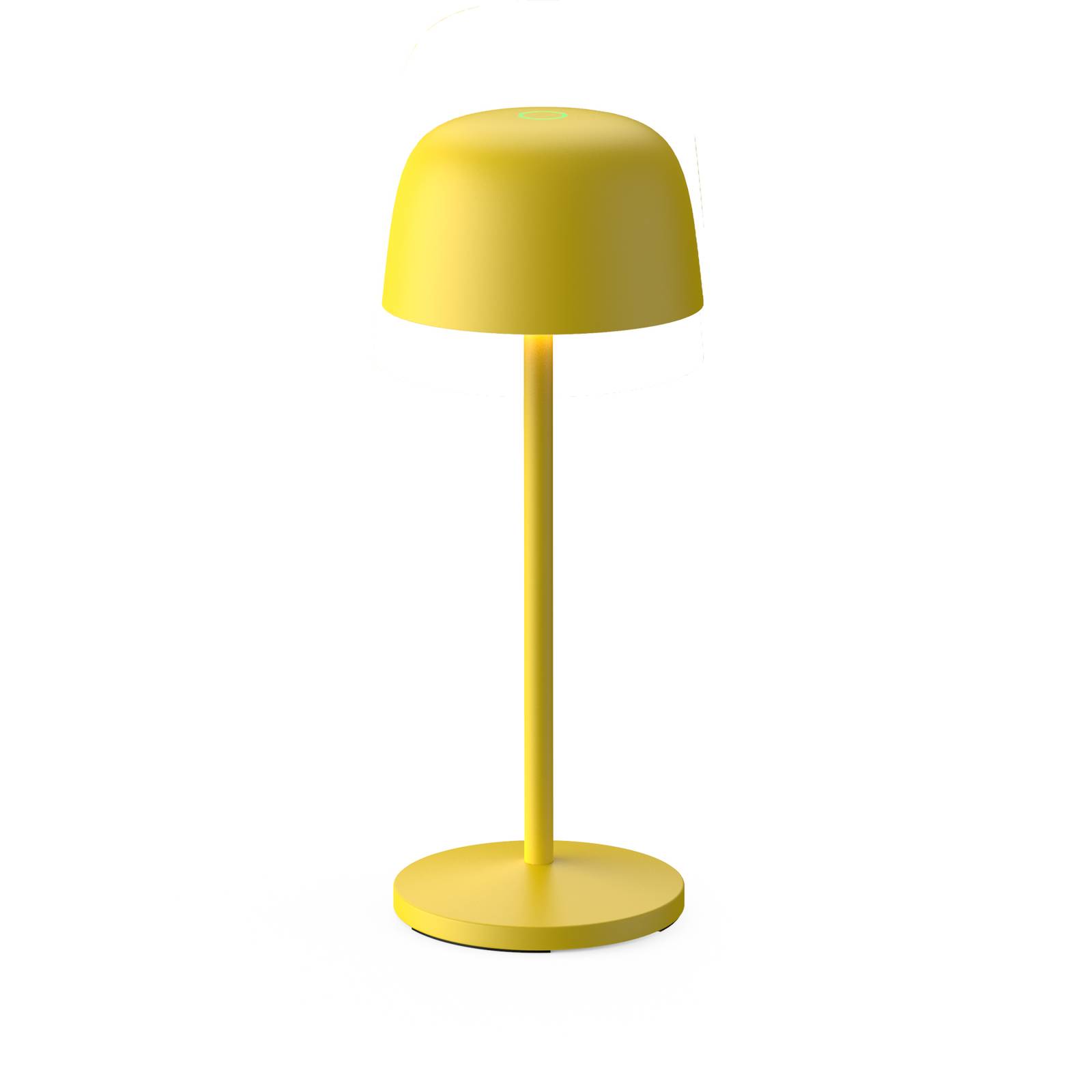 Lindby Arietty LED-Akku-Tischleuchte, gelb