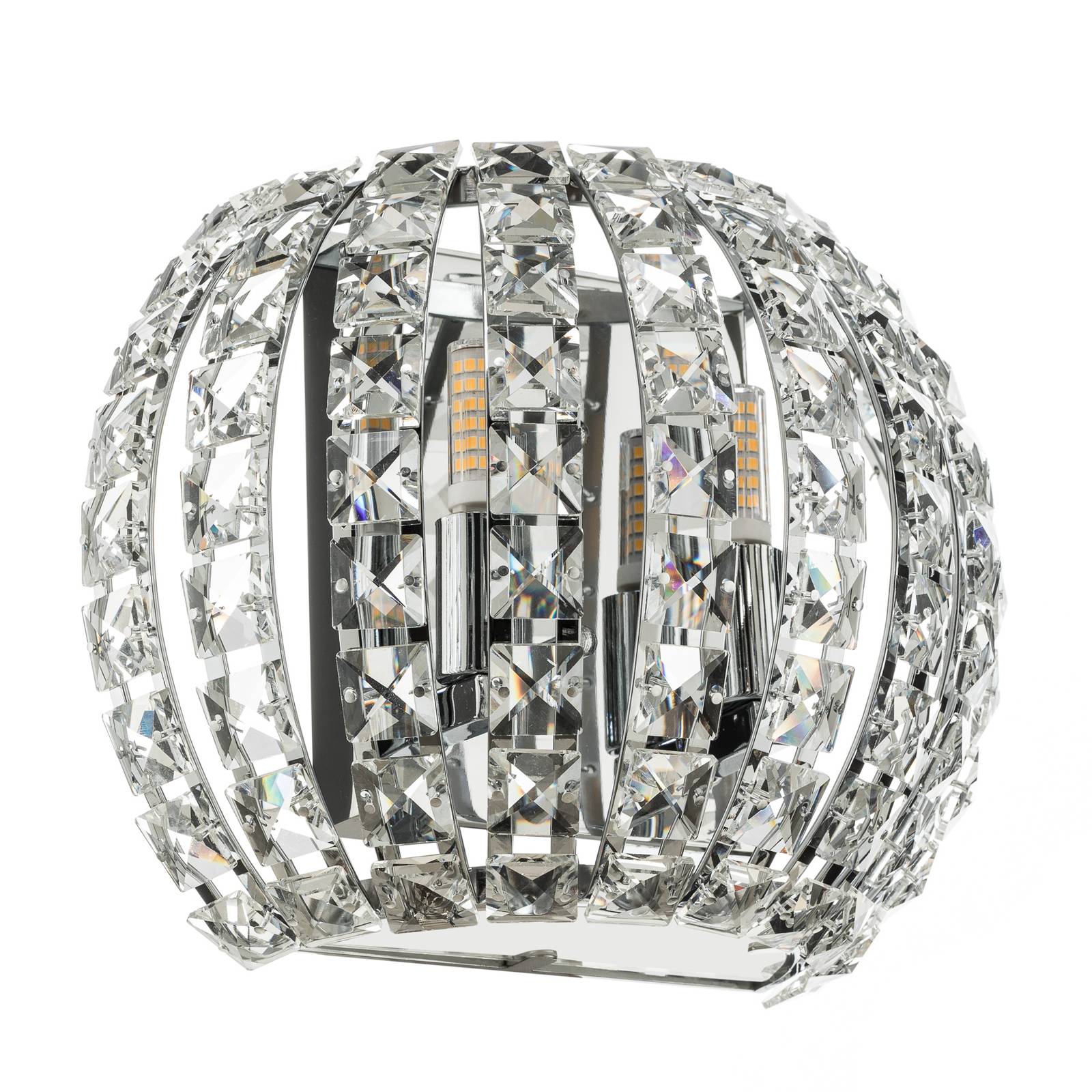 Schuller Valencia Kristall-LED-Wandleuchte Diamond