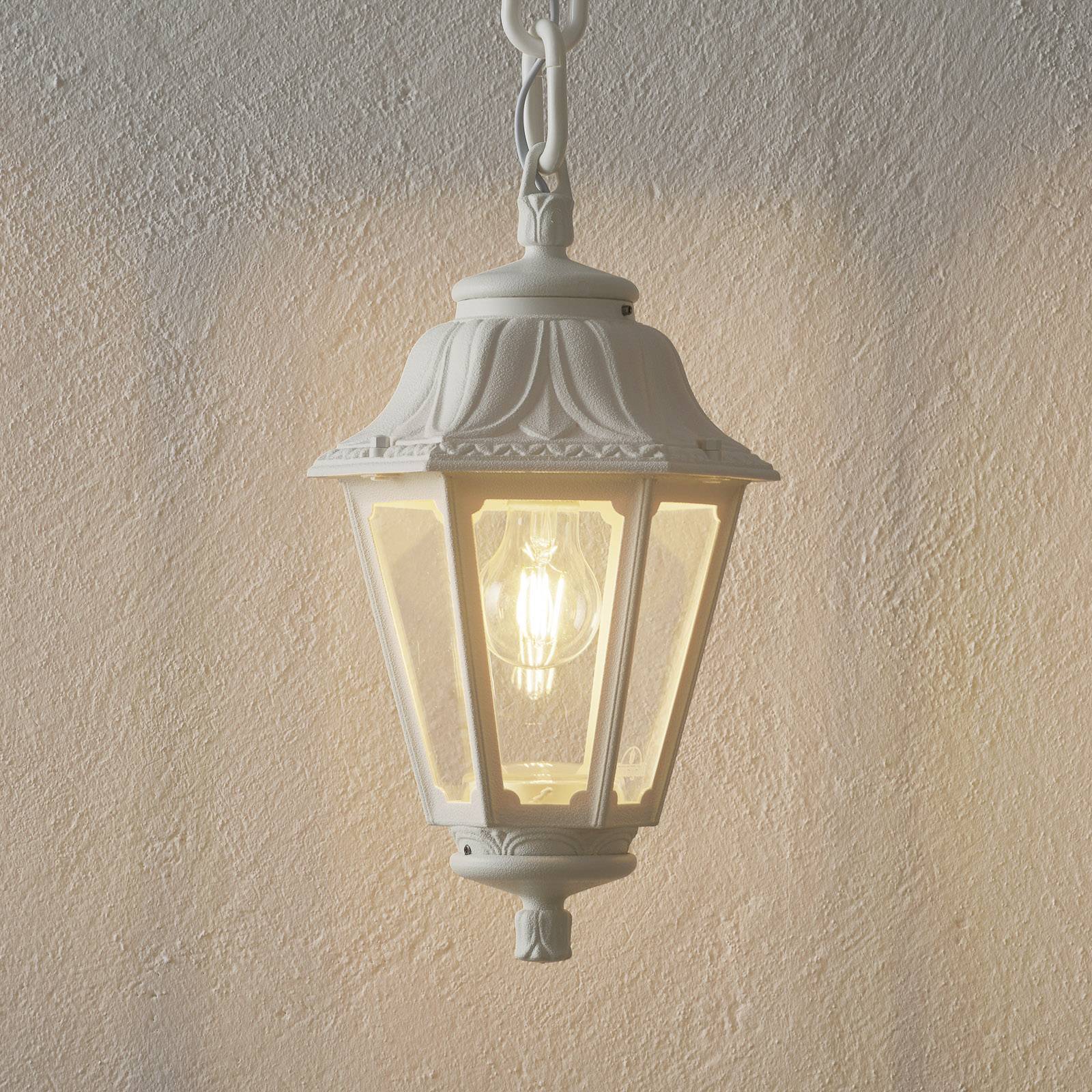 Fumagalli LED-Hängelampe Sichem Anna 6W 2.700K weiß/klar