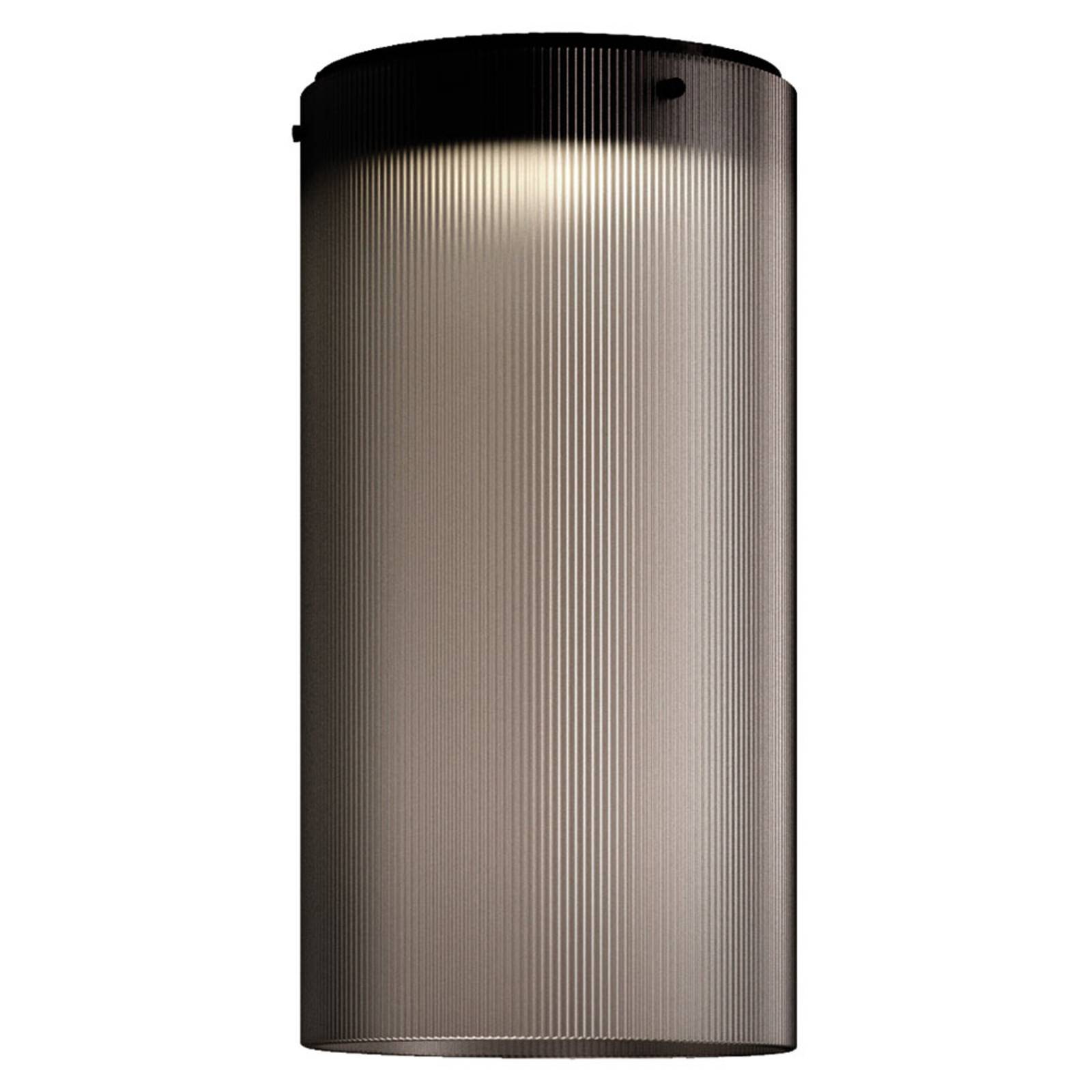 Kundalini Giass - LED-Deckenleuchte, Ø 25 cm, grau