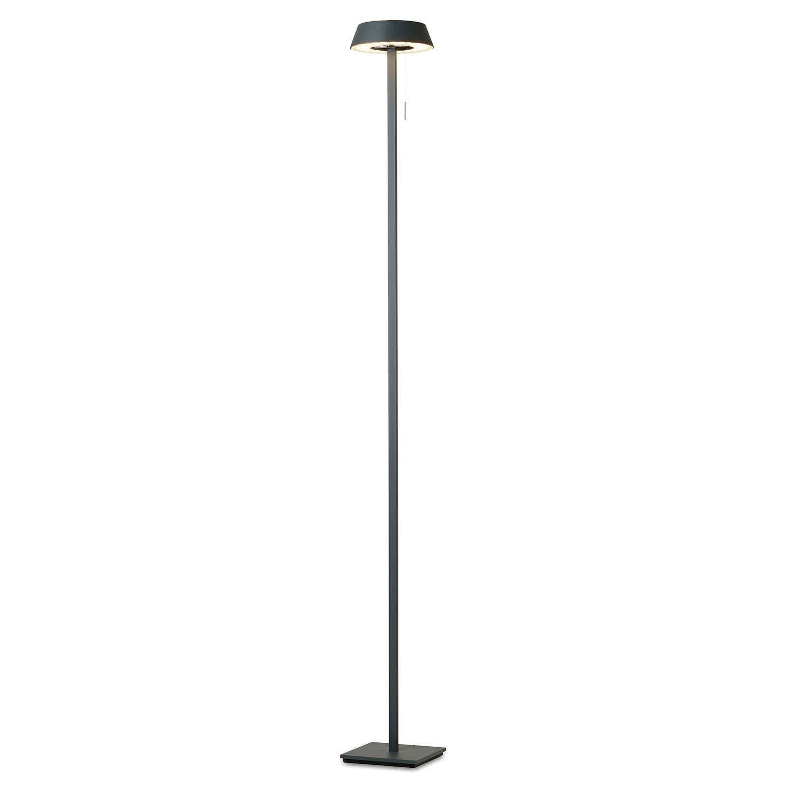 OLIGO Glance LED-Stehlampe schwarz matt