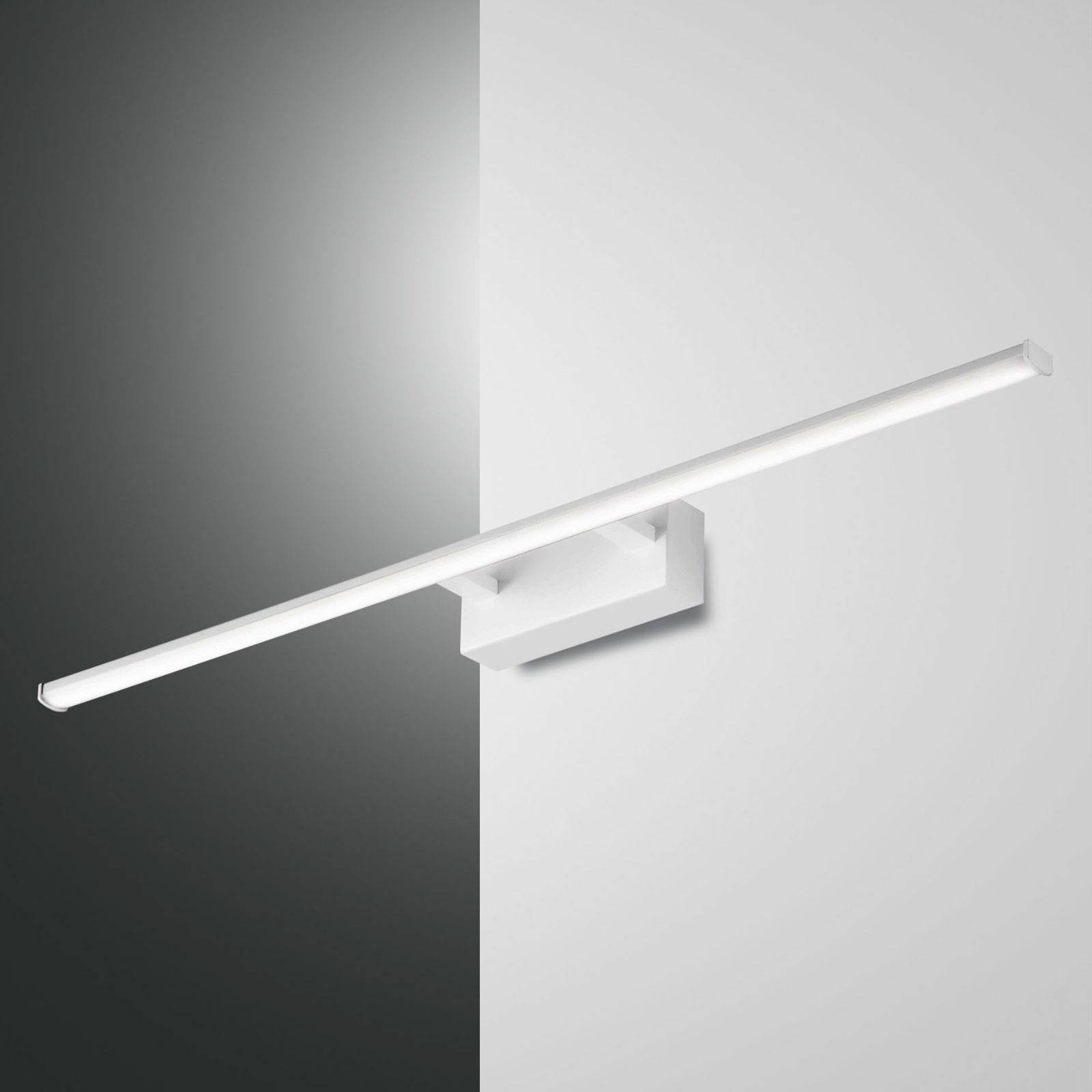 Fabas Luce LED-Wandleuchte Nala, weiß, Breite 75 cm