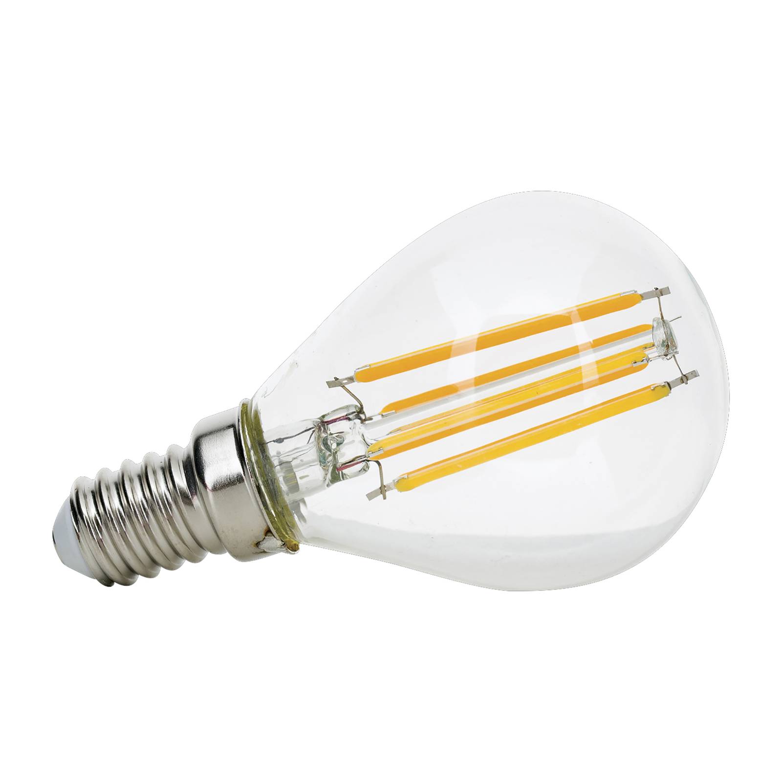 Orion LED-Tropfenlampe E14 5W Filament 827 dimmbar