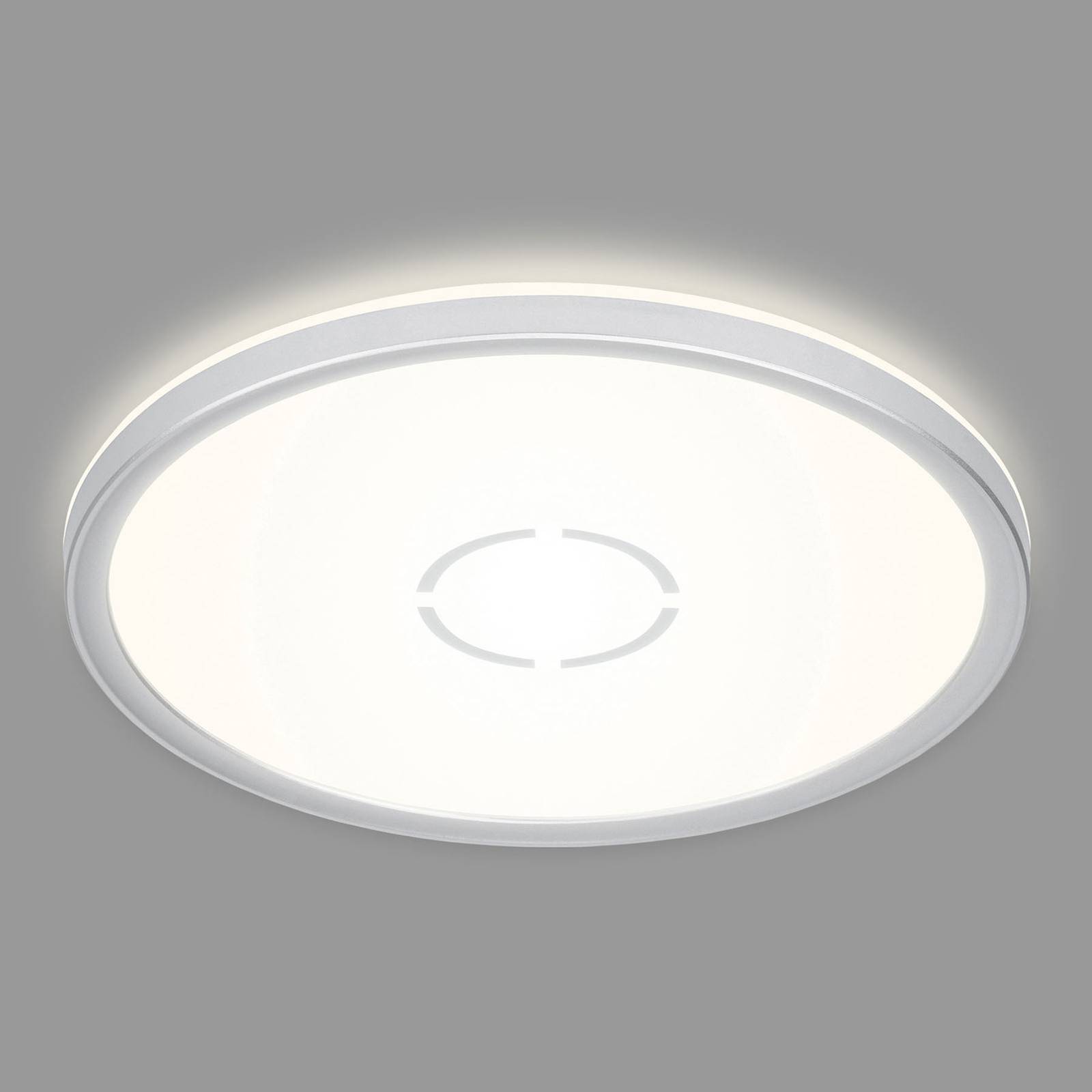Briloner LED-Deckenleuchte Free, Ø 29 cm, silber
