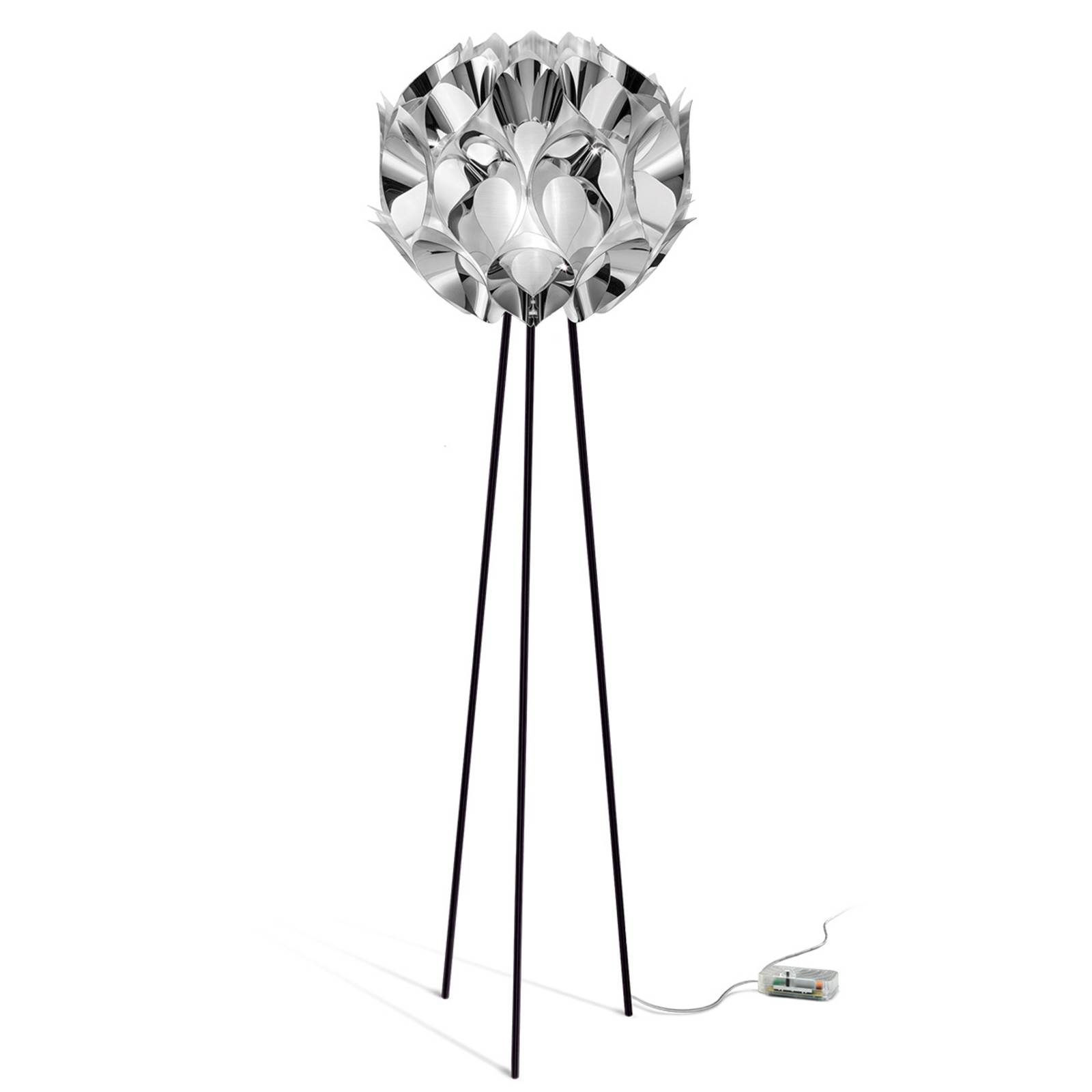 Slamp Flora - Designer-Stehlampe, silber