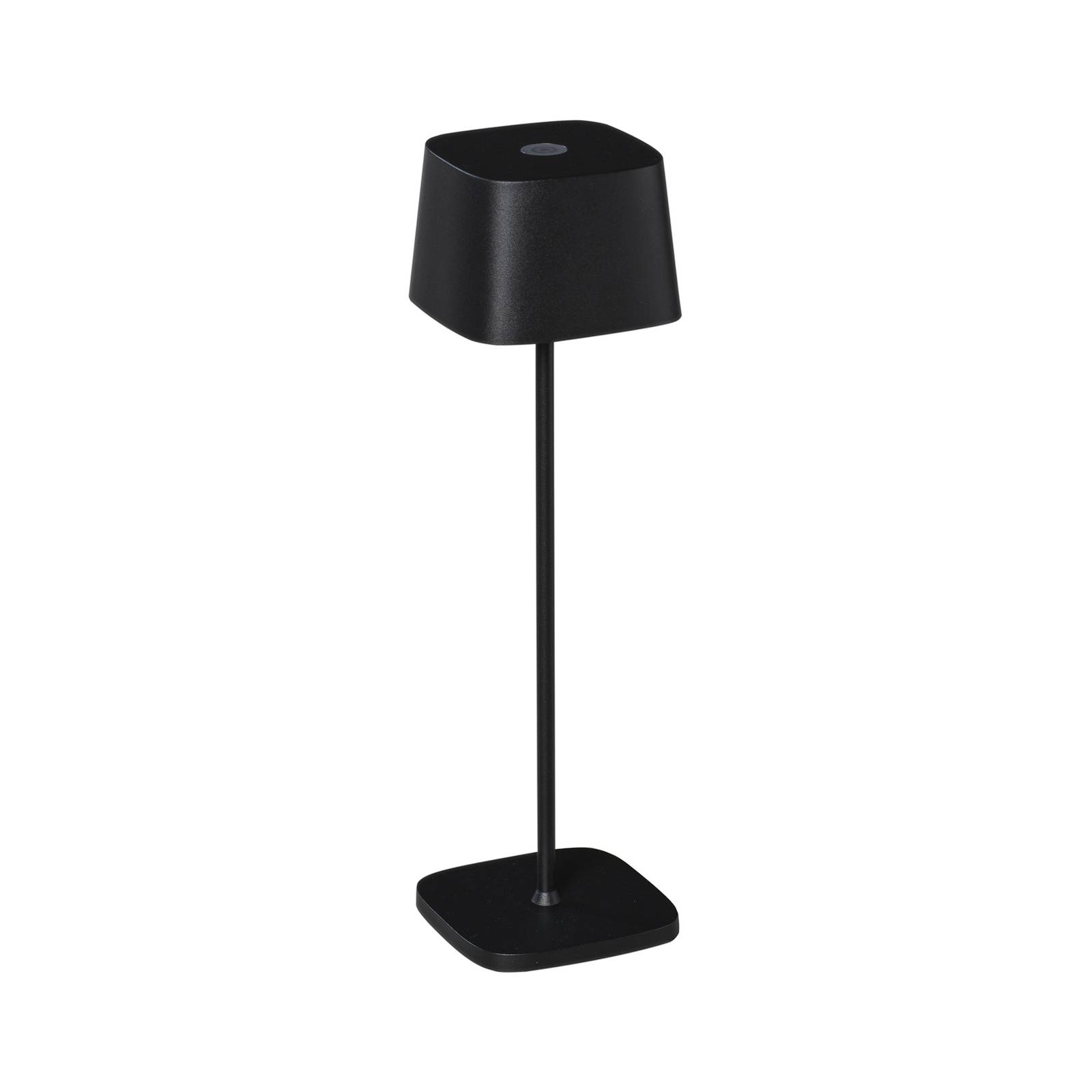 Konstsmide LED-Tischleuchte Capri für außen, schwarz