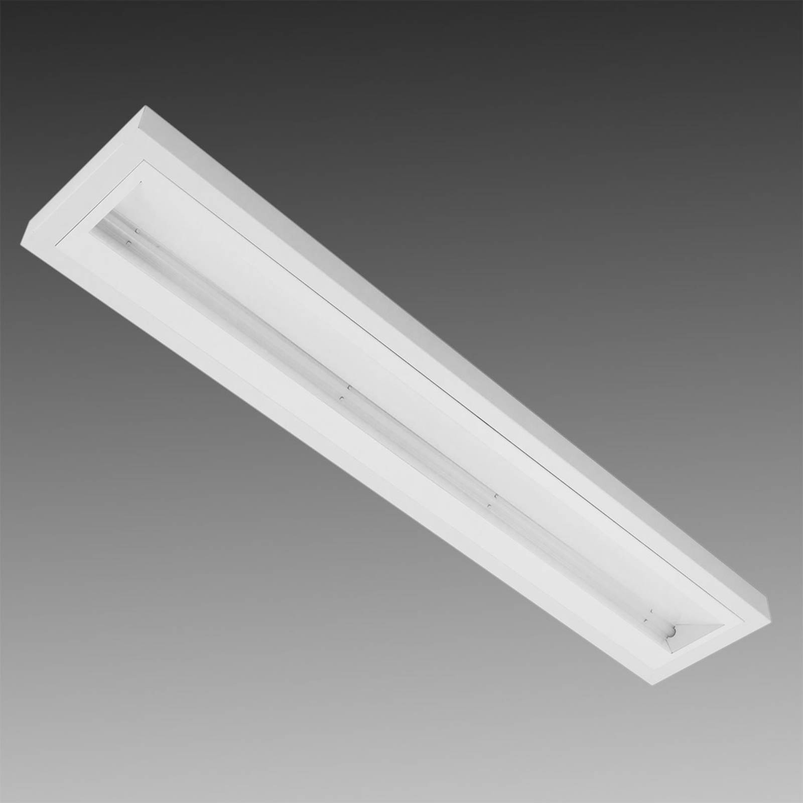 EGG LED-Anbauleuchte asymmetrisch, weiß 50 W