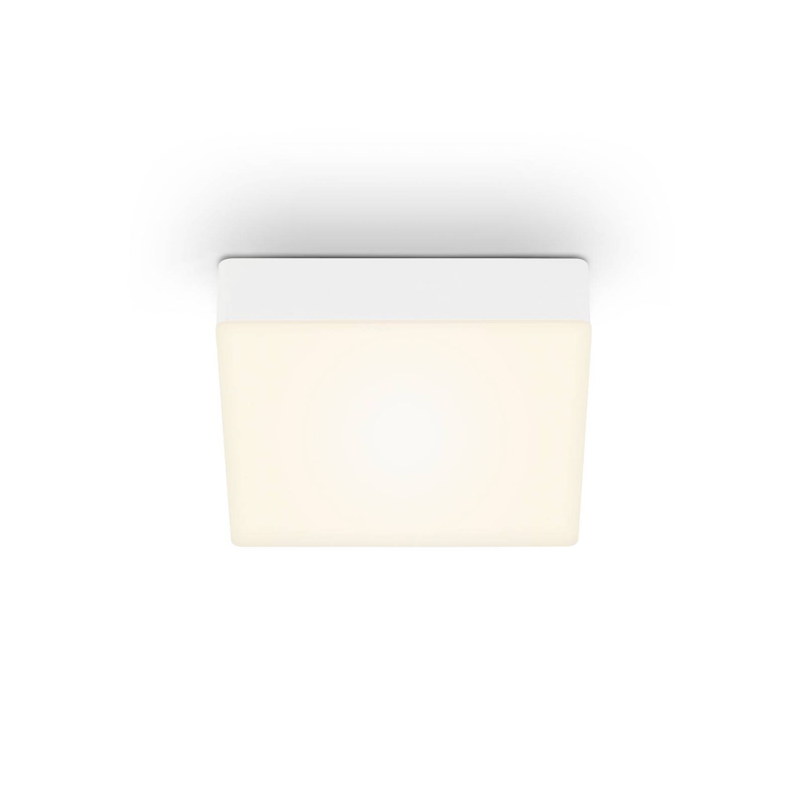 Briloner LED-Deckenleuchte Flame, 15,7 x 15,7 cm, weiß