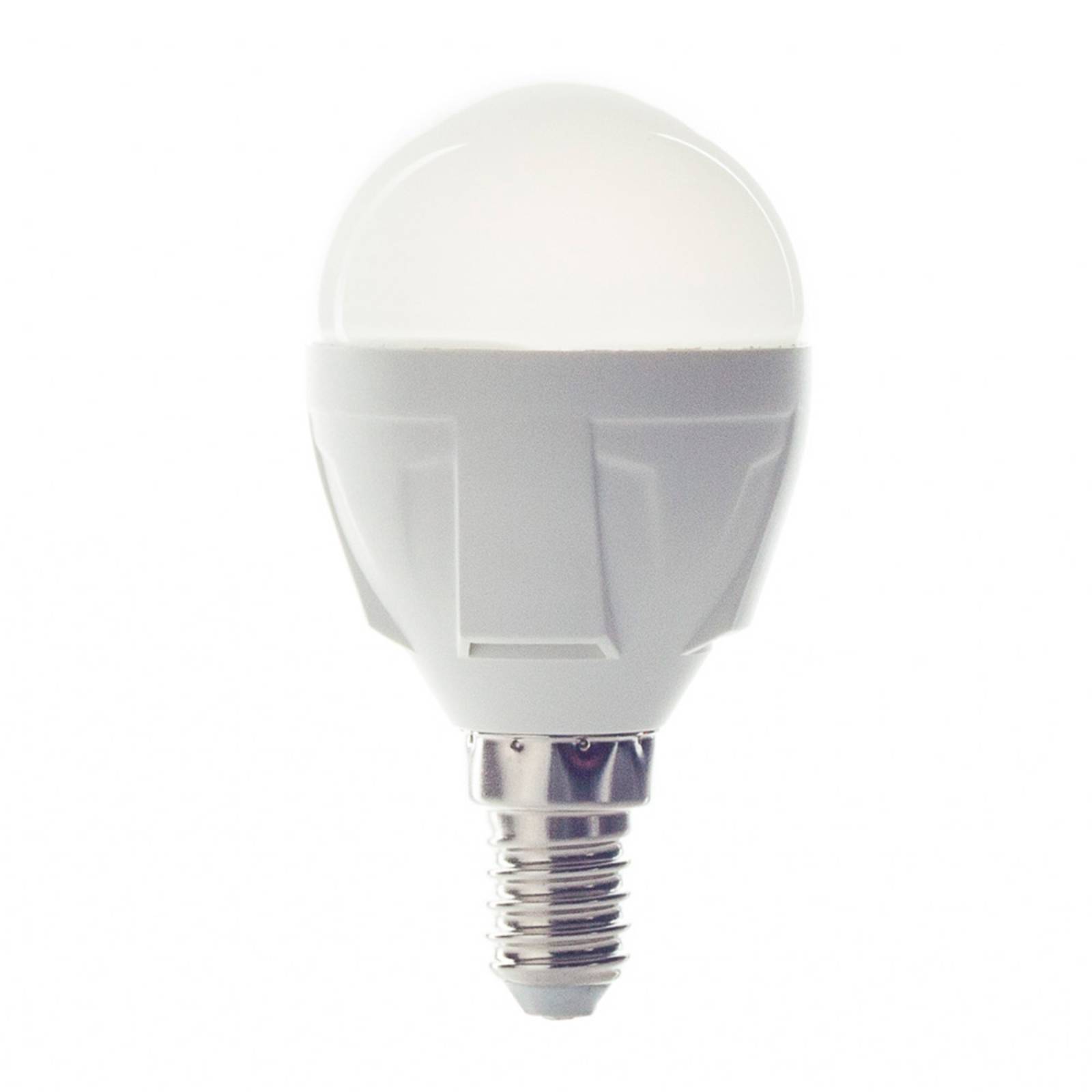 LINDBY E14 4,9W 830 LED-Lampe in Tropfenform warmweiß