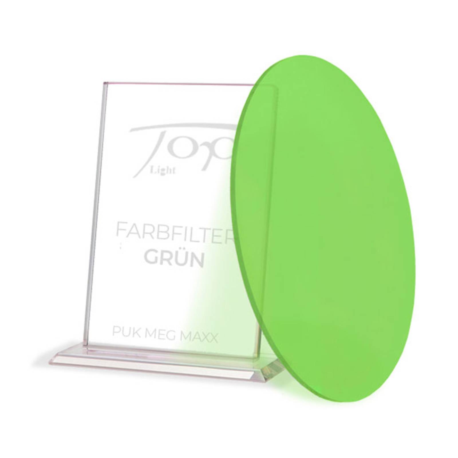 Top Light Farbfilter zur Leuchtenserie Puk Meg Maxx, grün