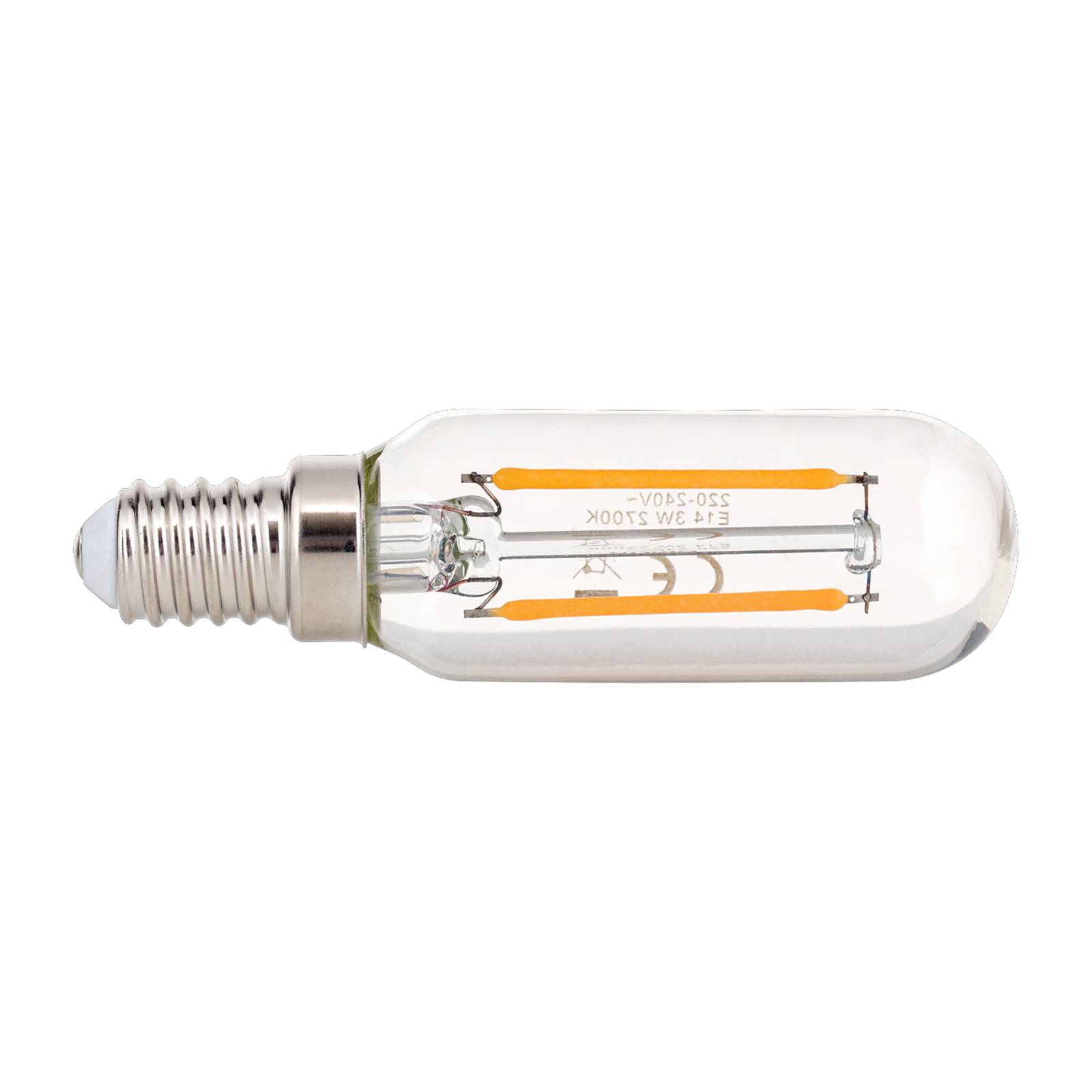 Orion LED-Lampe E14 3W T25 Filament 2.700K klar