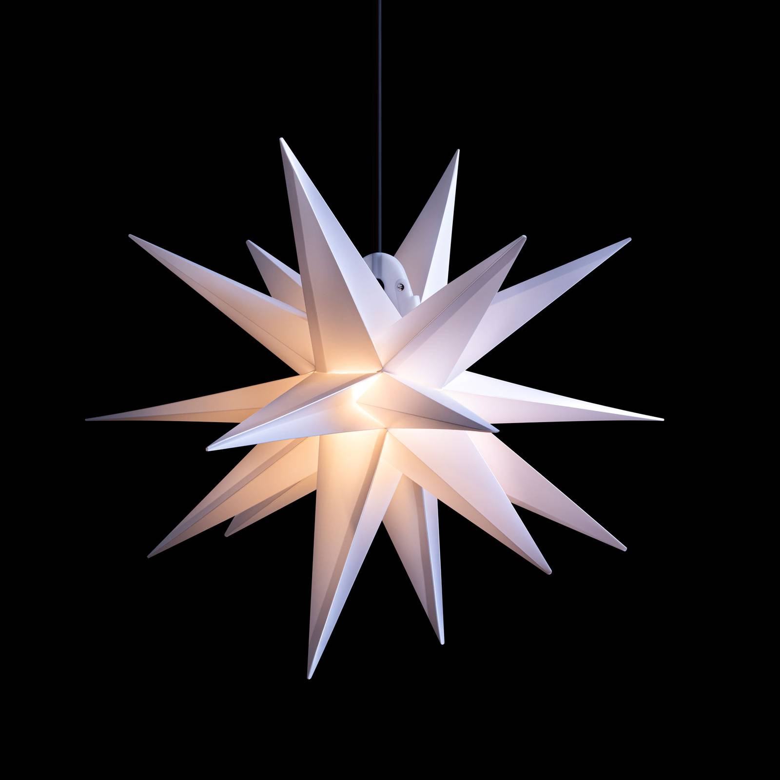 Sterntaler LED-Stern für außen, 18-Zacker, weiß, Ø 40 cm