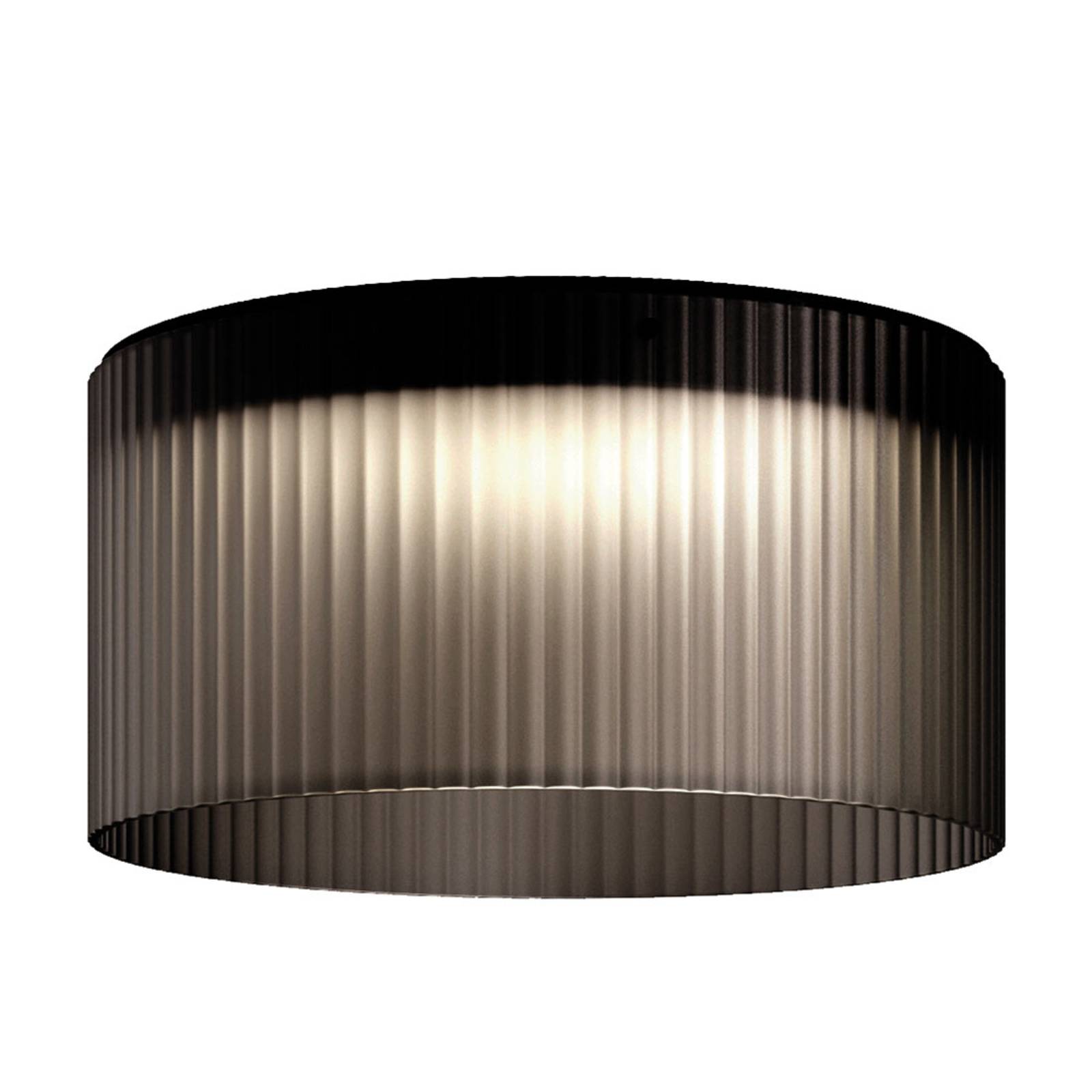Kundalini Giass - LED-Deckenleuchte, Ø 50 cm, grau