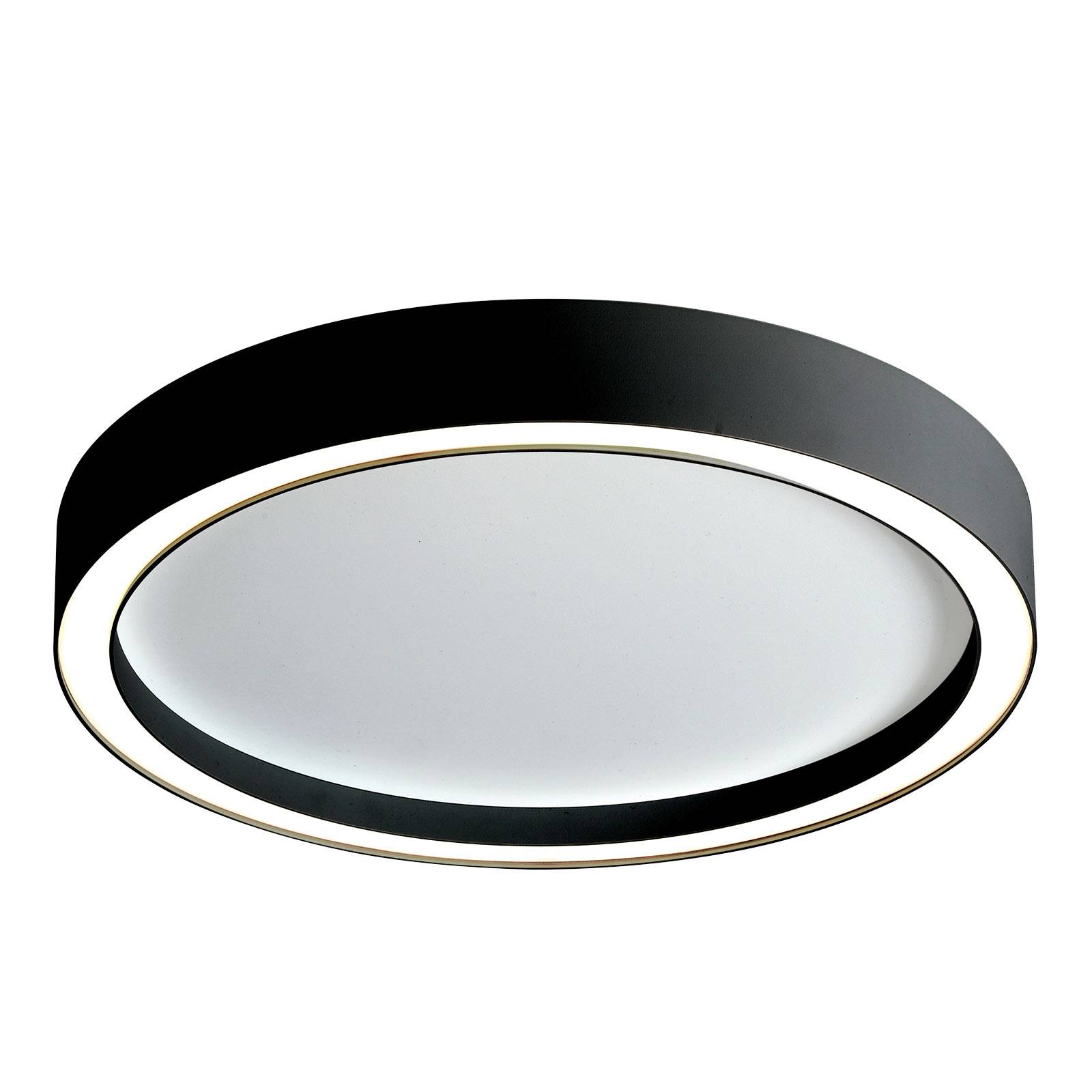 Bopp Aura LED-Deckenleuchte Ø 30cm weiß/schwarz