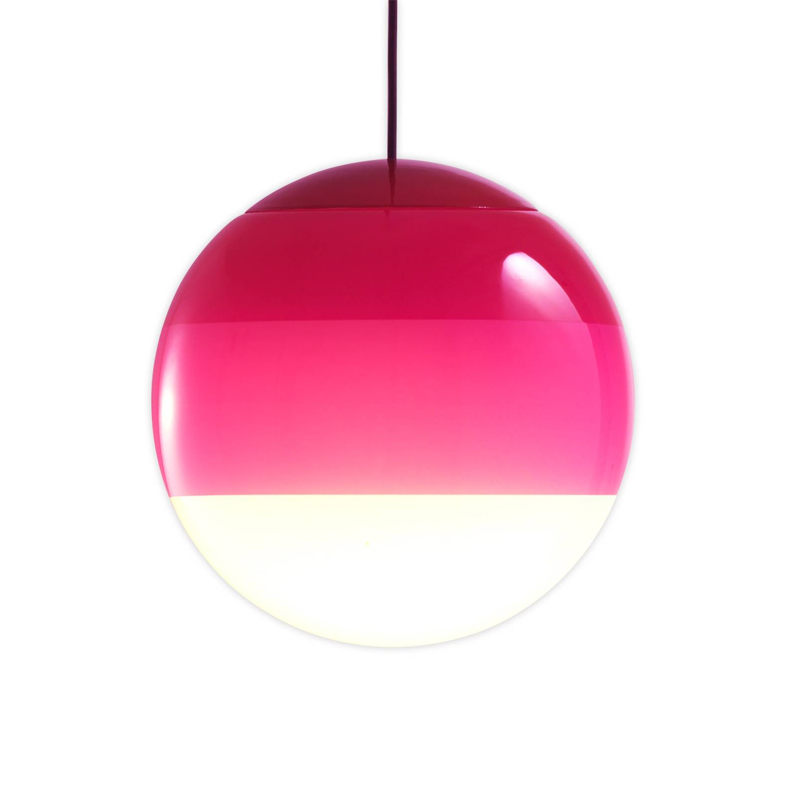 MARSET Dipping Light LED-Hängelampe Ø 30 cm rosa