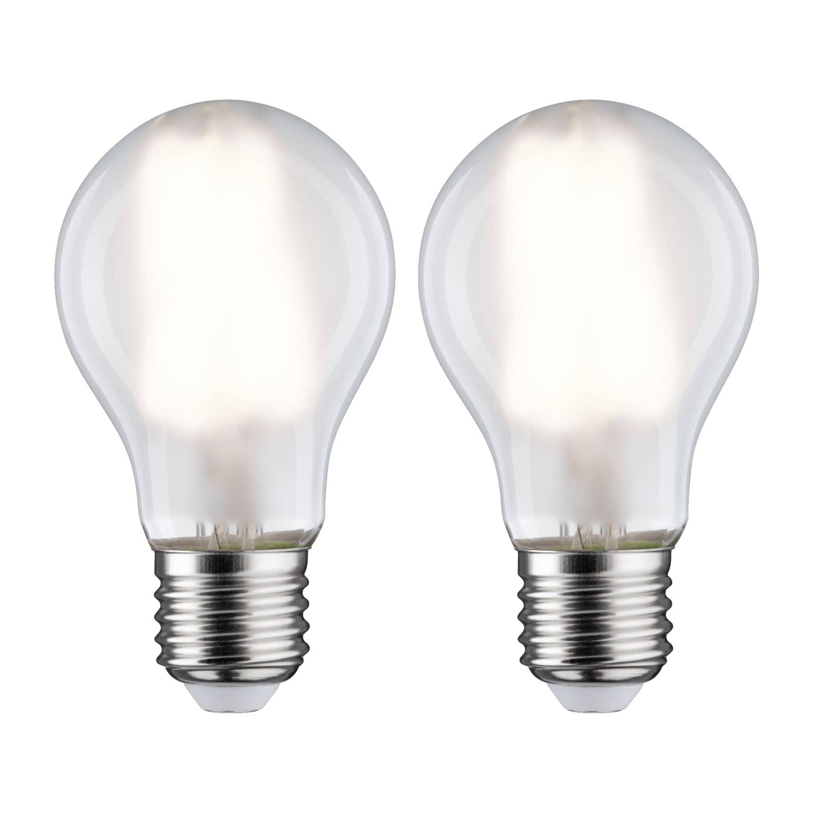 Paulmann LED-Lampe E27 7W 4.000K matt 2er-Pack
