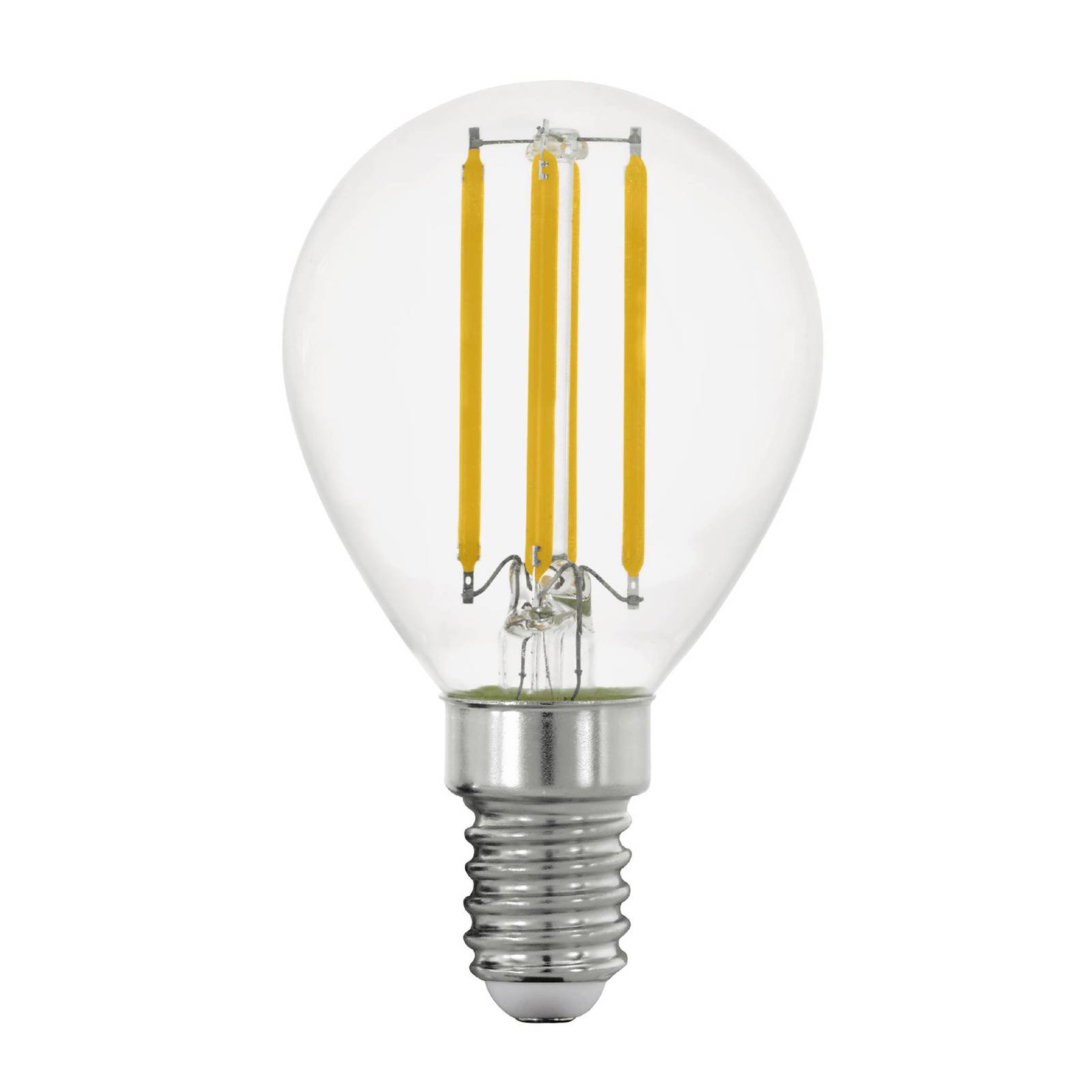 EGLO LED-Tropfenlampe E14 4,5W 2700K 470lm Filament dim