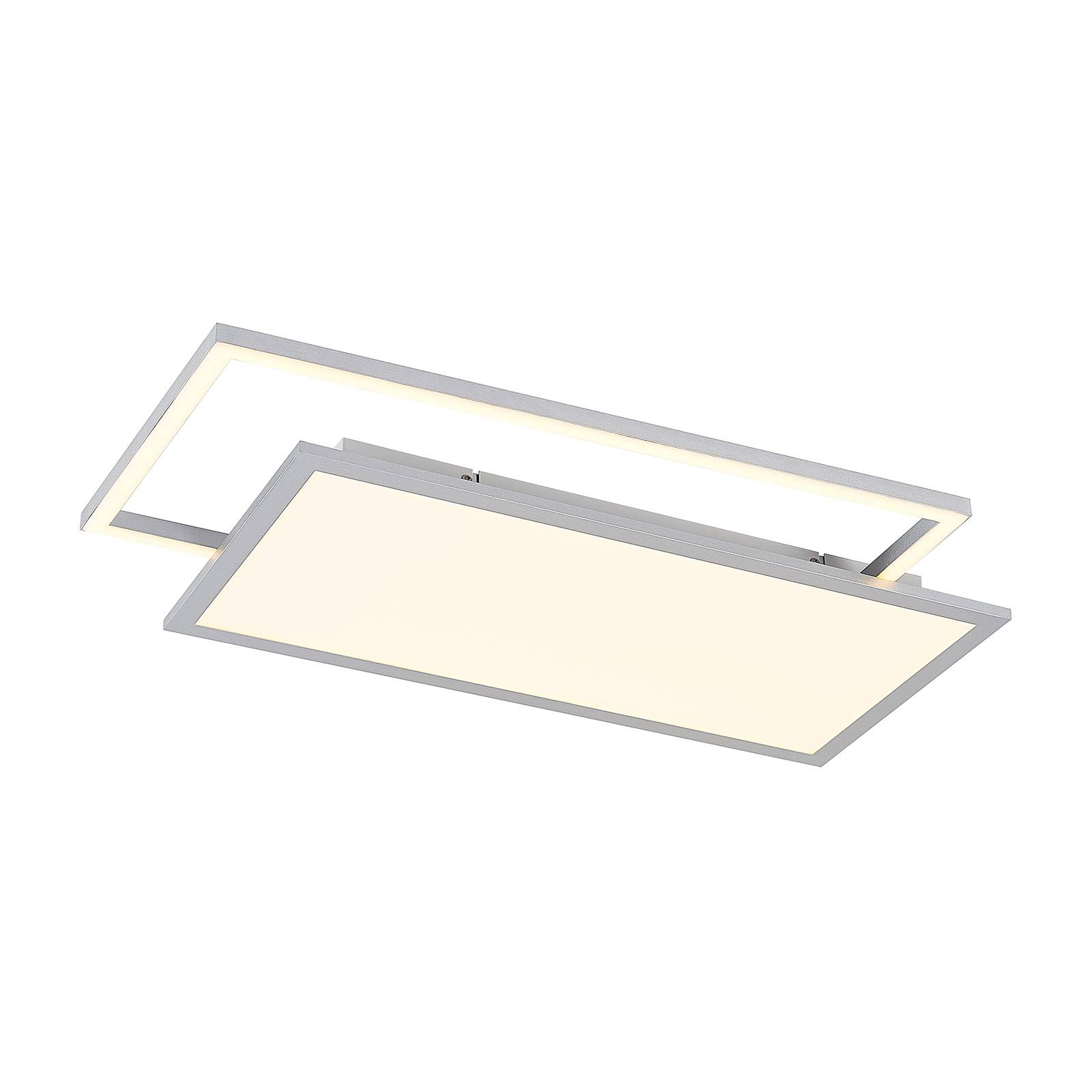 Lucande Senan LED-Deckenlampe, Rechtecke, CCT