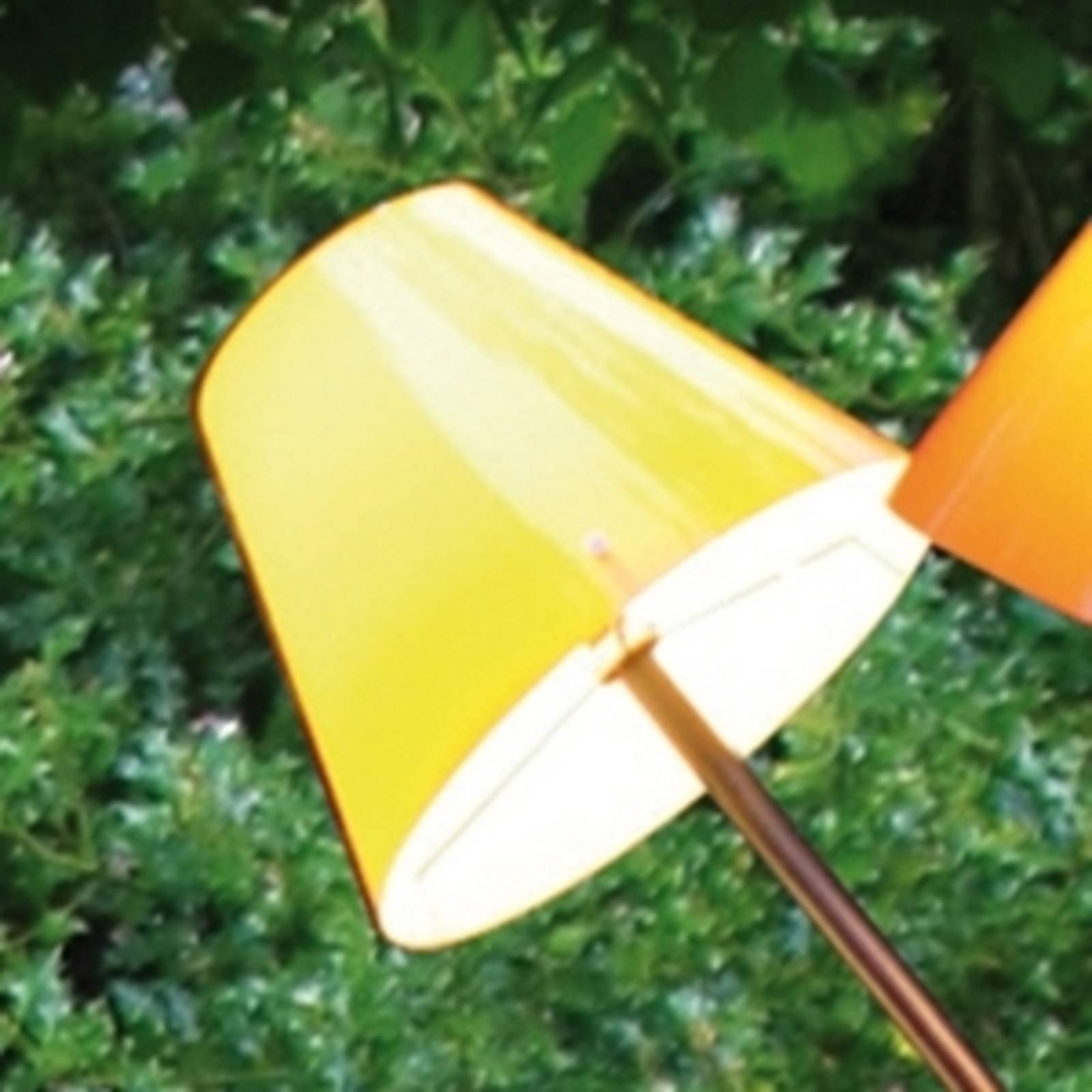 Top Light Gelber Schirm zur Außenleuchte OCTOPUS OUTDOOR