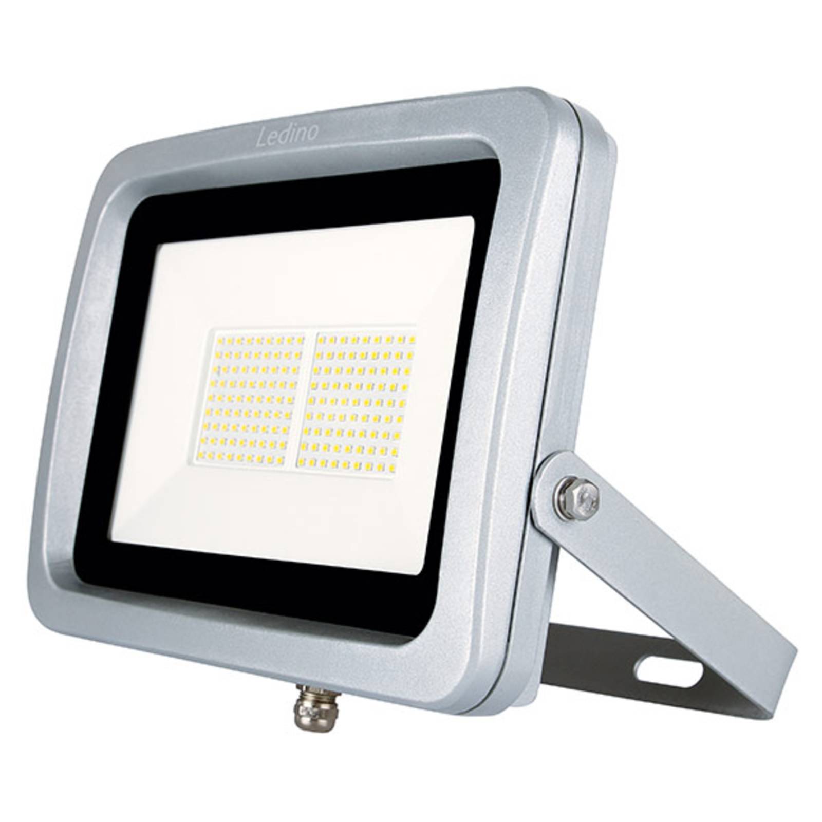 Ledino LED-Flutlichtstrahler Buckow 100 in flacher Form