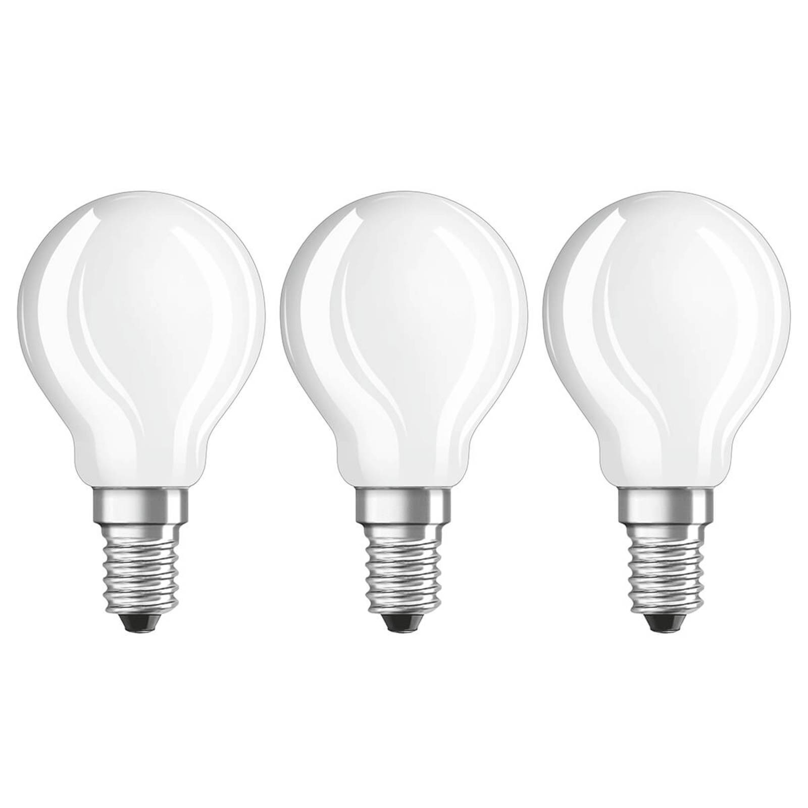 Osram LED-Lampe E14 4W, warmweiß, 470 Lumen, 3er-Set