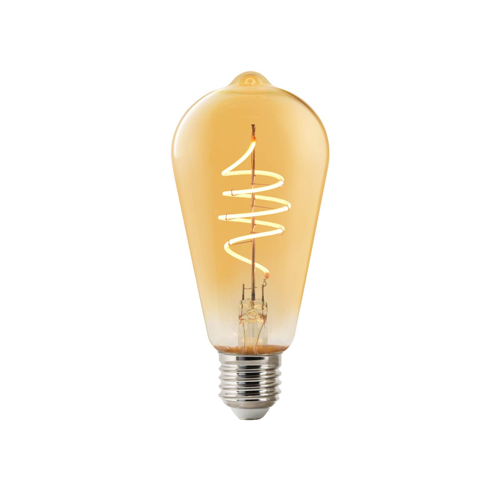 Nordlux LED-Lampe ST64 Edison E27 4,7W 822 smart, amber