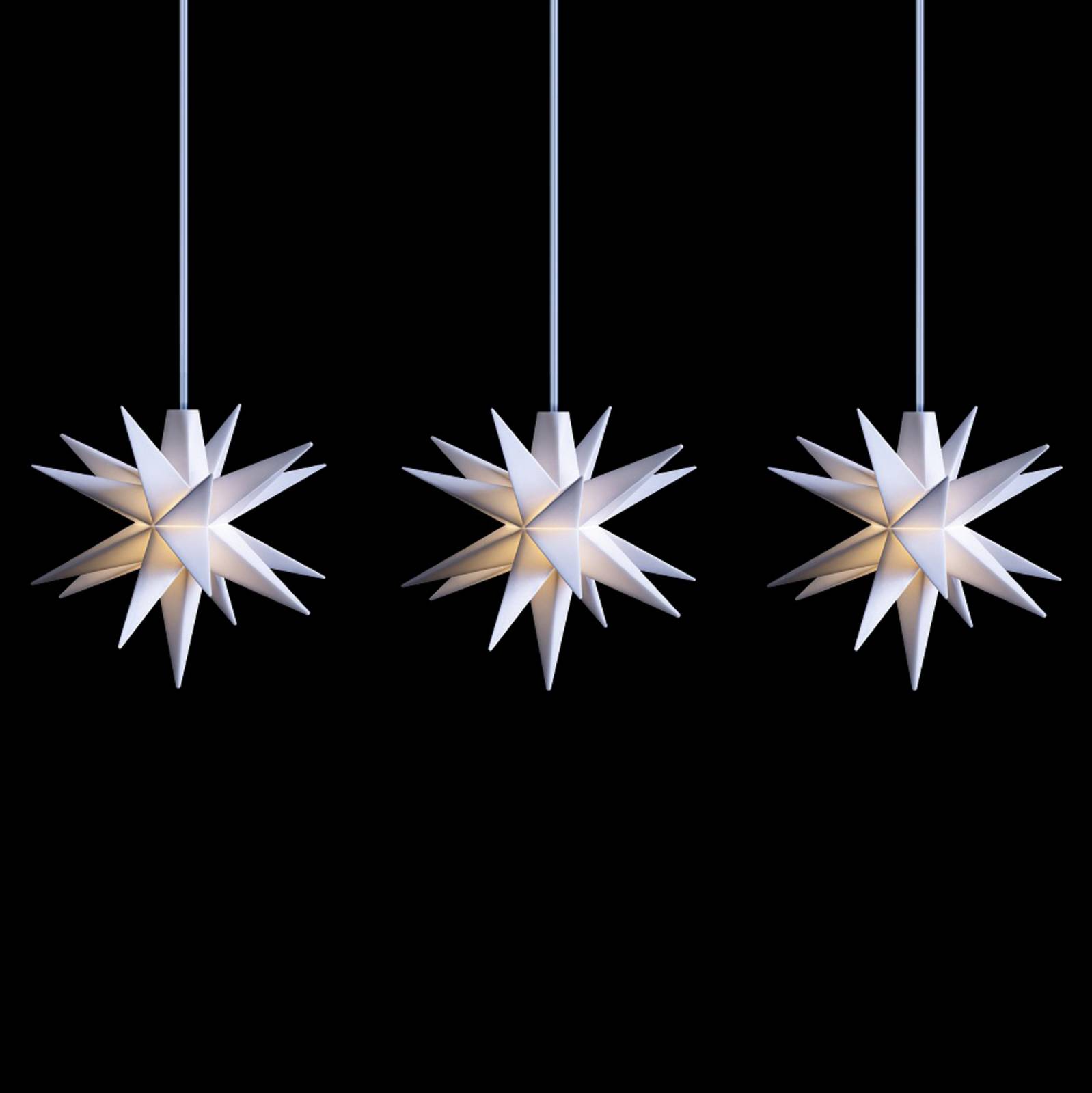 Sterntaler LED-Lichterkette mit Baby-Sternen innen 3-fl. weiß