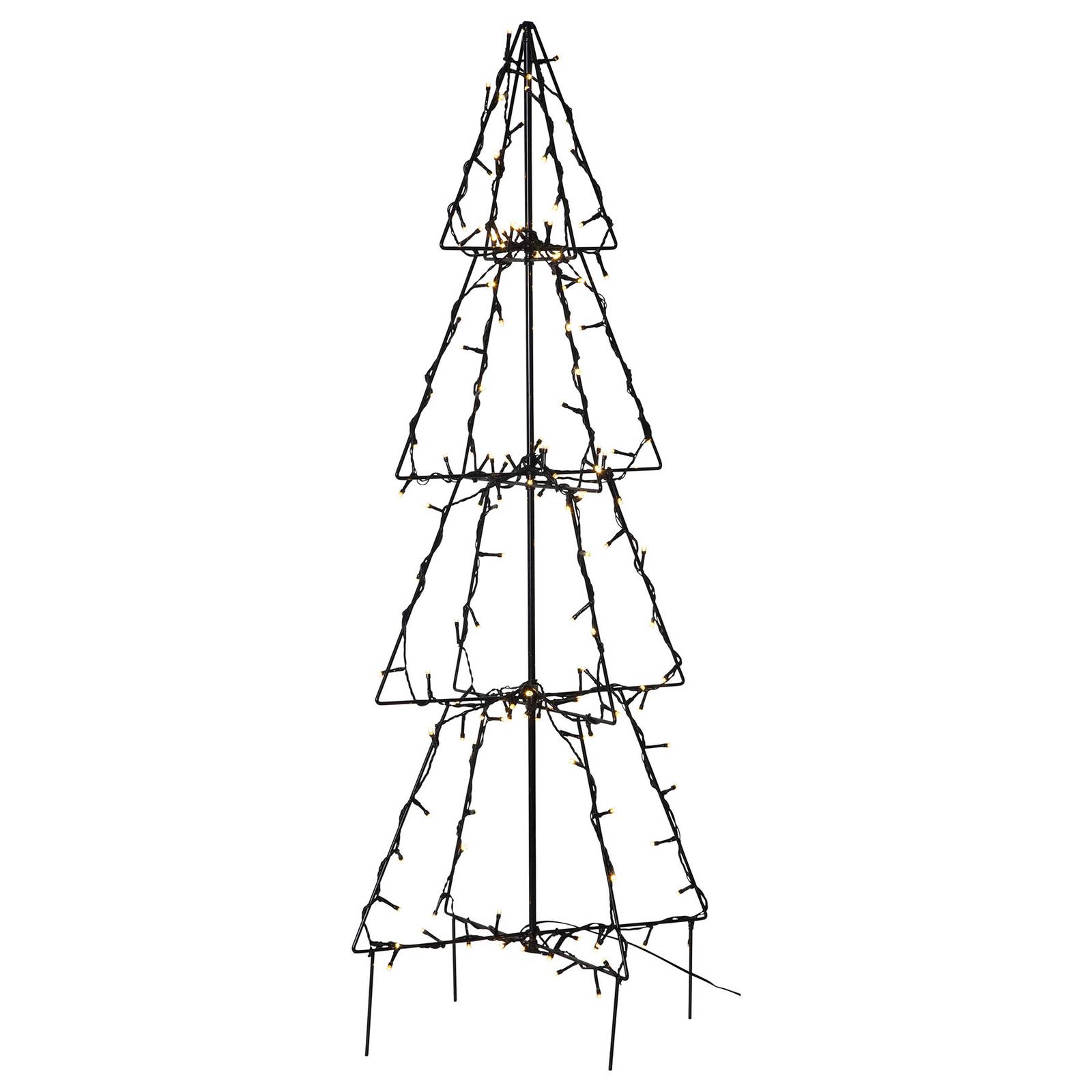 STAR TRADING LED-Außendeko Light Tree Foldy, Höhe 90 cm