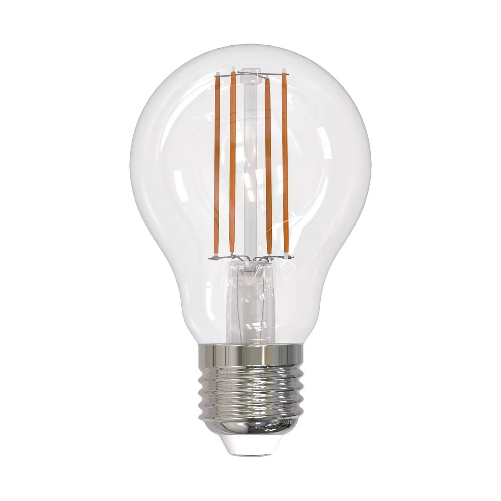 Arcchio LED-Lampe E27 6W 2.700K Filament, dimmbar, klar