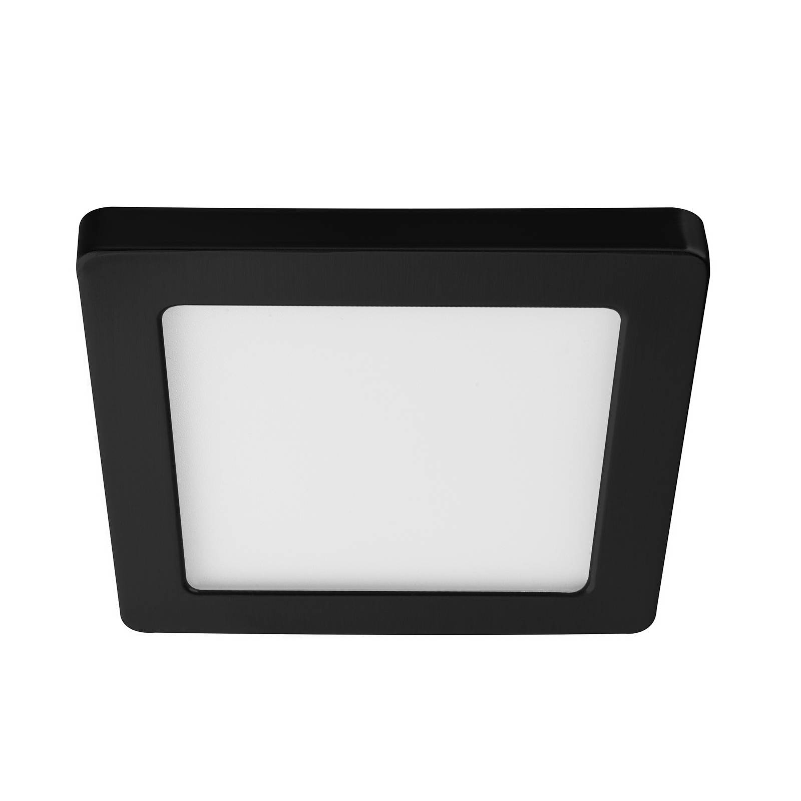 Heitronic Rahmen für LED-Panel Selesto, quadratisch, schwarz