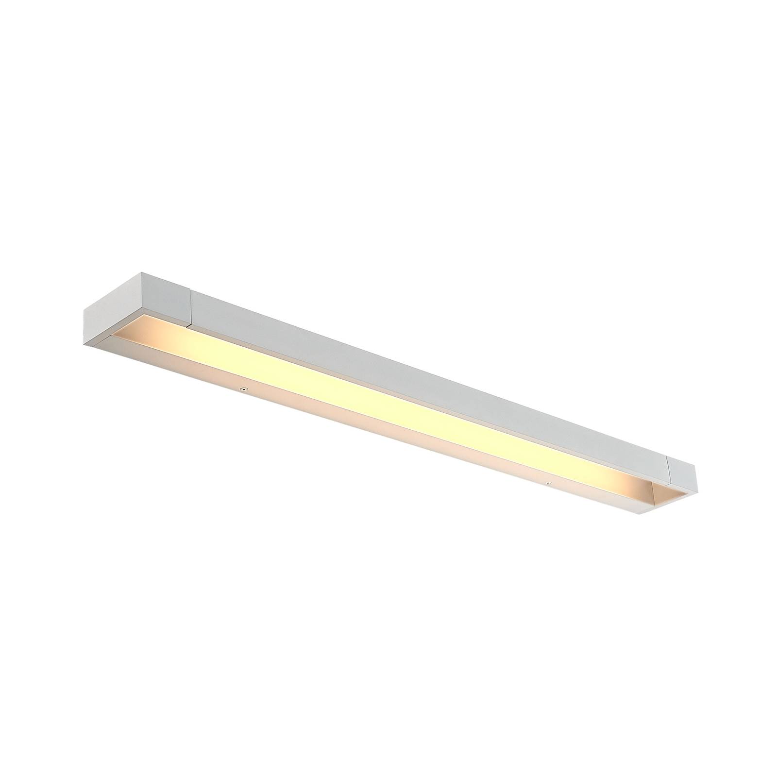 Arcchio Jora LED-Wandlampe, IP44, weiß, 90 cm