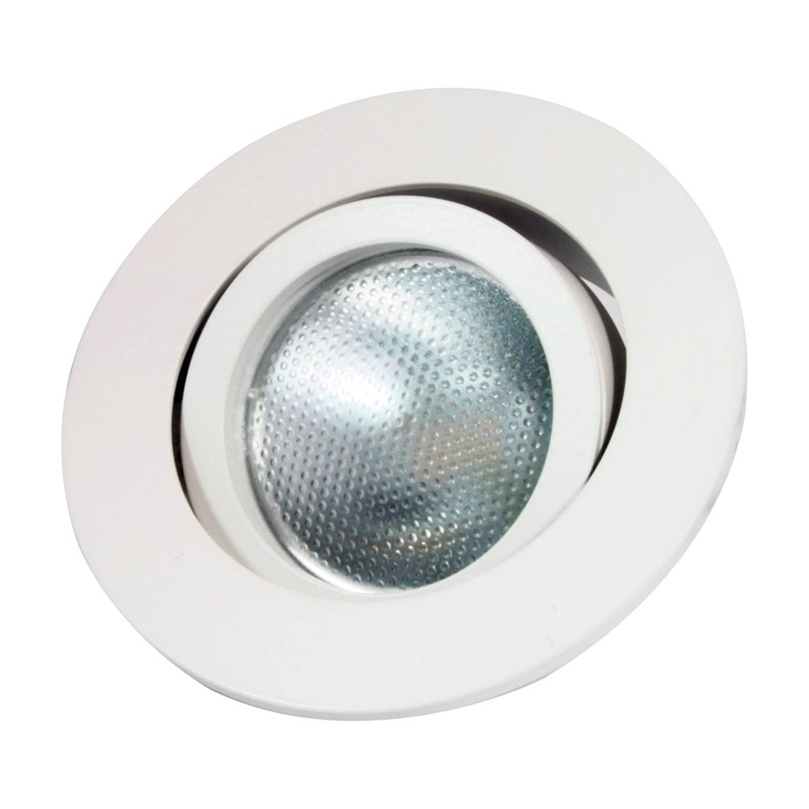 Megatron LED-Einbauring Decoclic GU10/GU5.3, rund, weiß