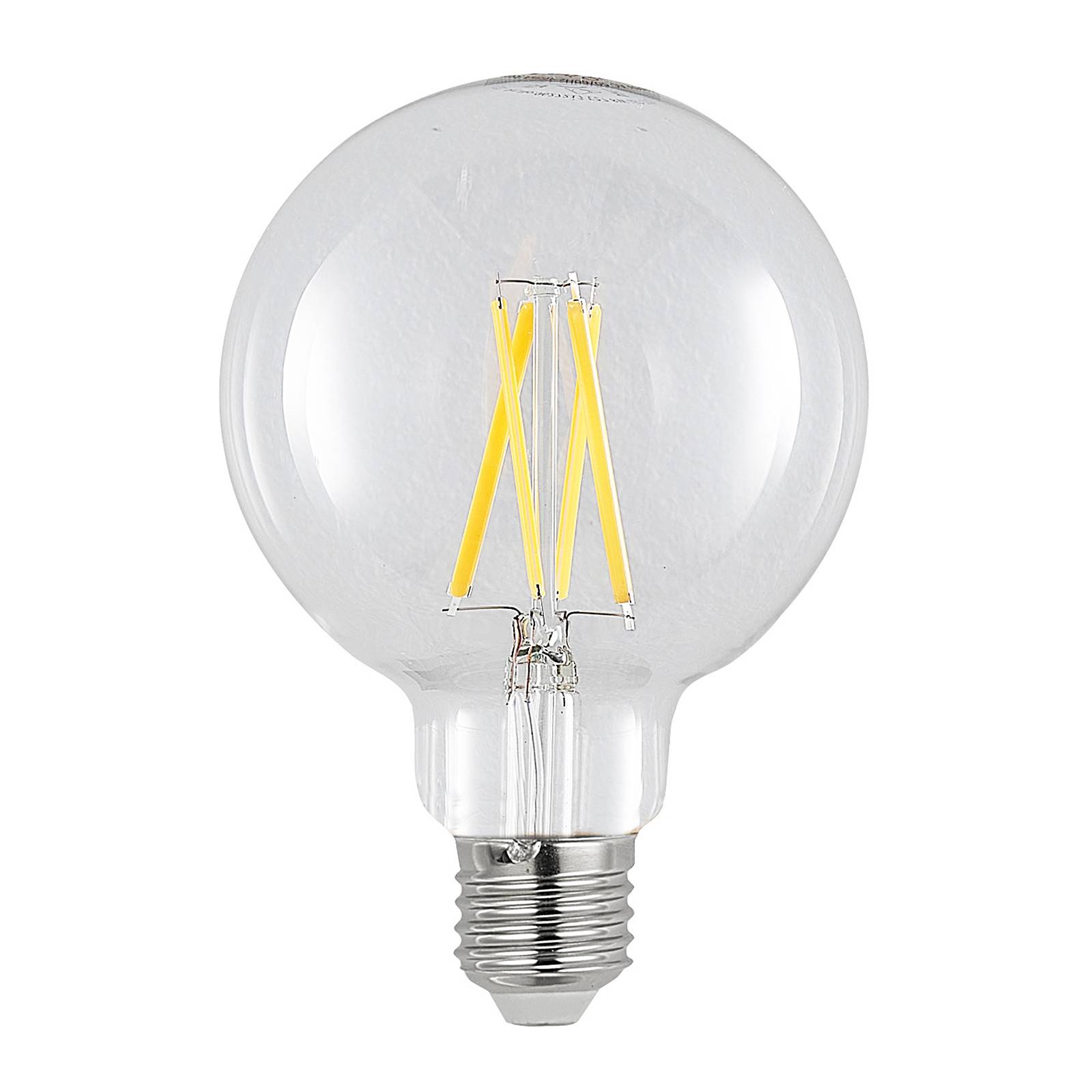 Arcchio LED-Lampe E27 8W 2.700K G95 Globe, Filament, klar