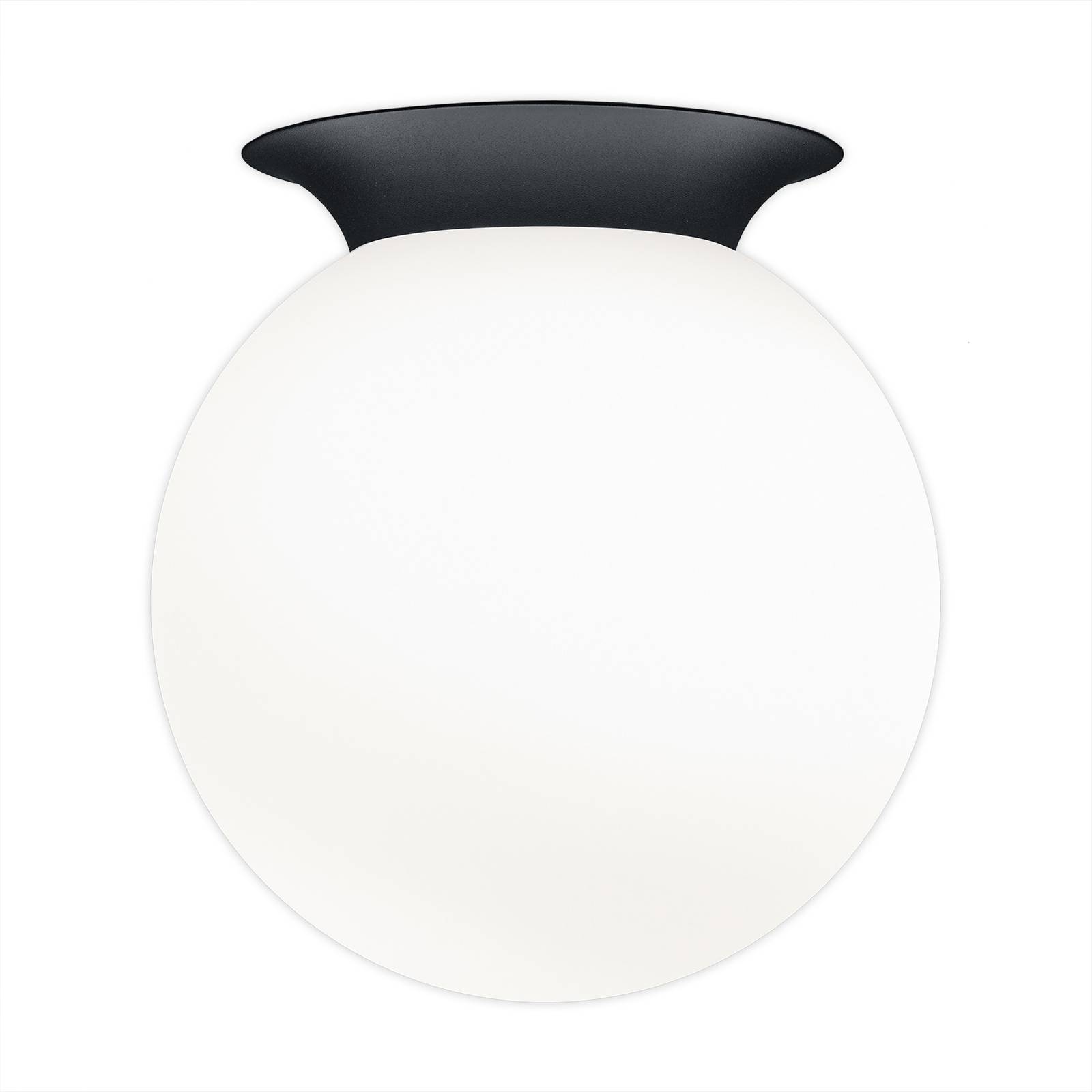 HELL Deckenleuchte Blob, Kugelschirm Opalglas, Ø 25 cm