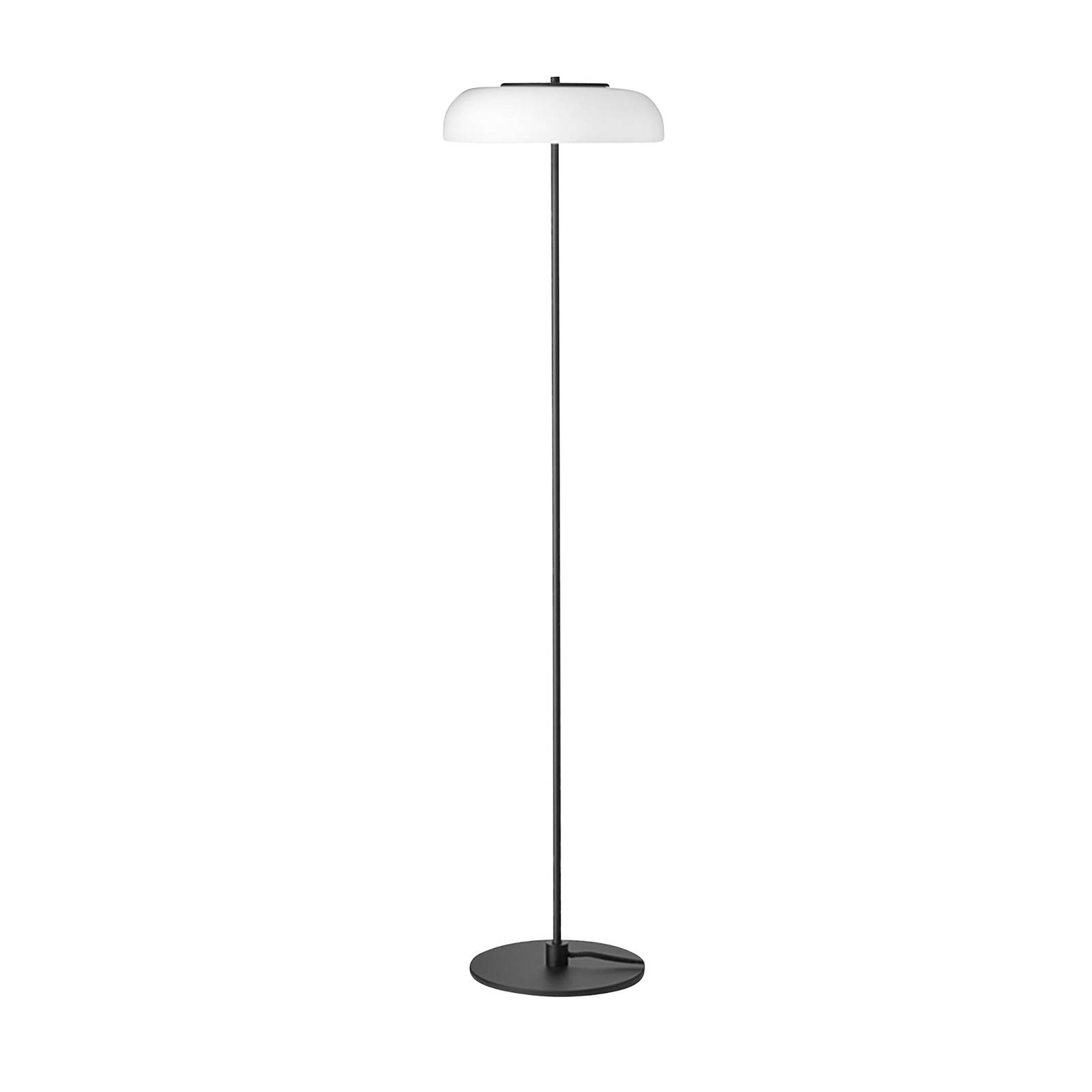 Nuura Aps Nuura Blossi Floor Ø 29 LED-Stehlampe schwarz/weiß