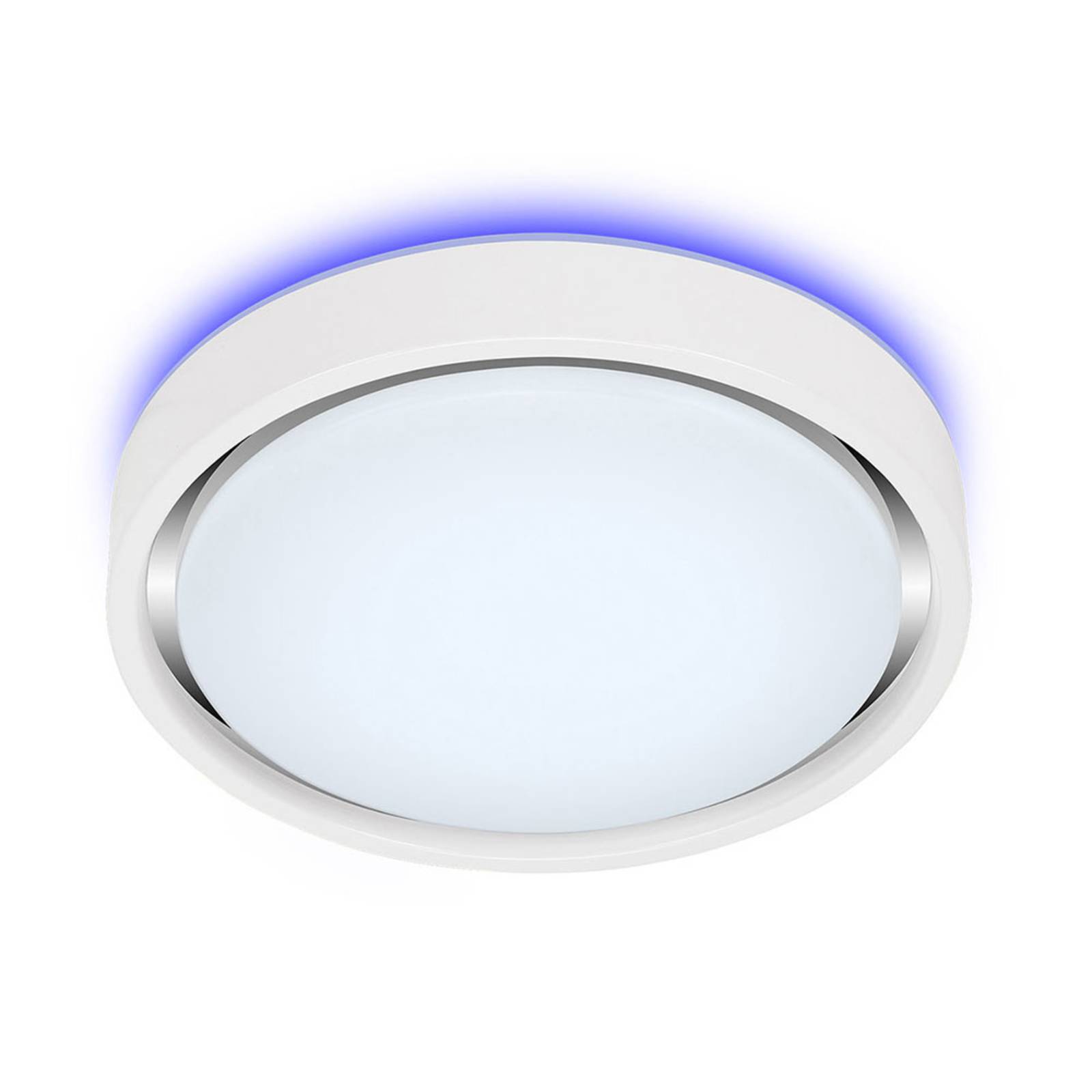 Briloner LED-Deckenlampe Talena M RGB CCT, Sensor, weiß