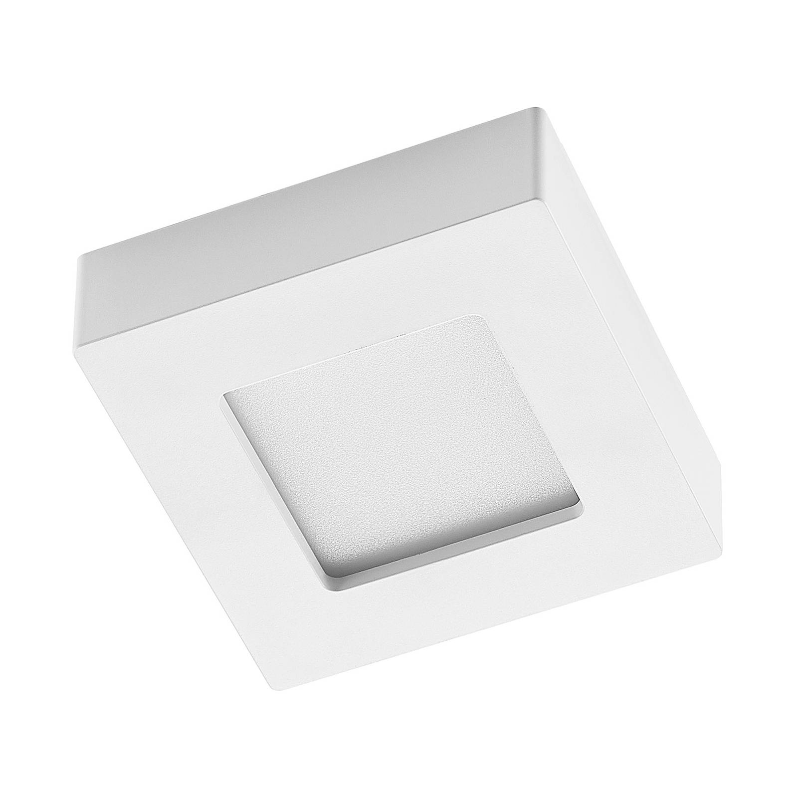 Prios Alette LED-Deckenleuchte, weiß, 12,2 cm