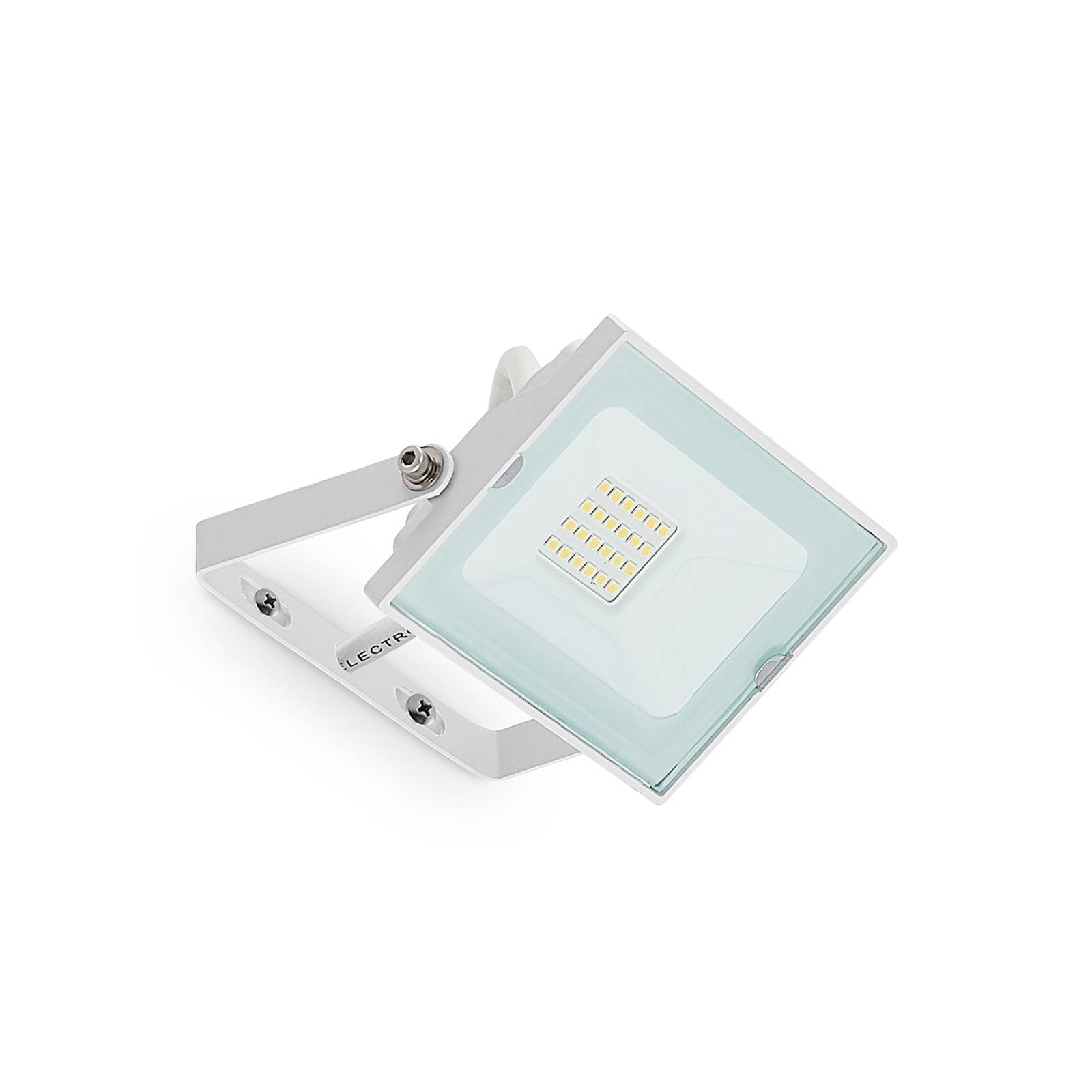 Lindby Aine LED-Außenspot weiß 7,7 cm