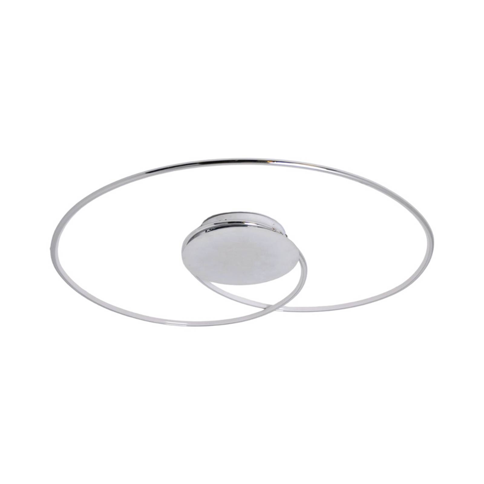 LINDBY LED-Deckenlampe Joline, chrom, 74 cm